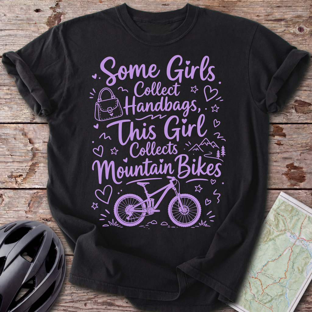 This Girl Collects MTBs T-shirt