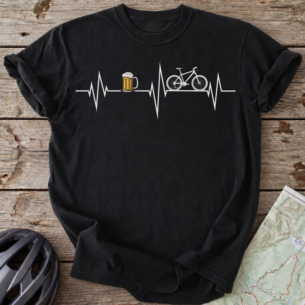 Beer and Cycle Pulse T-shirt