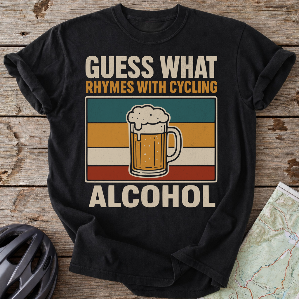 What Rhymes With Cycling T-shirt