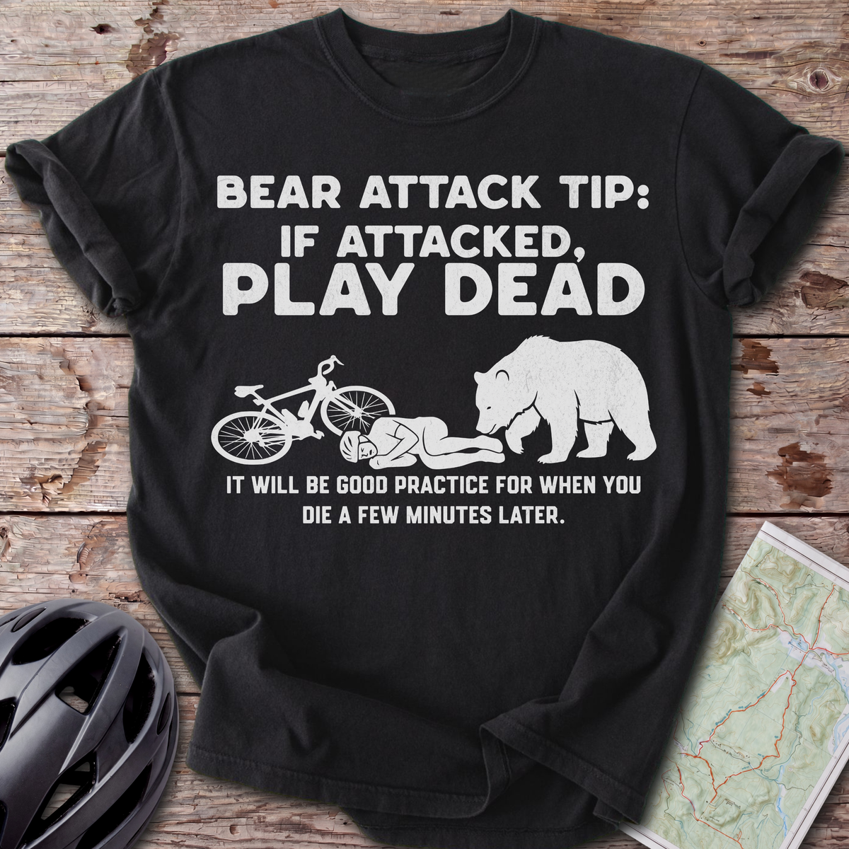 Bear Attack Tip T-shirt