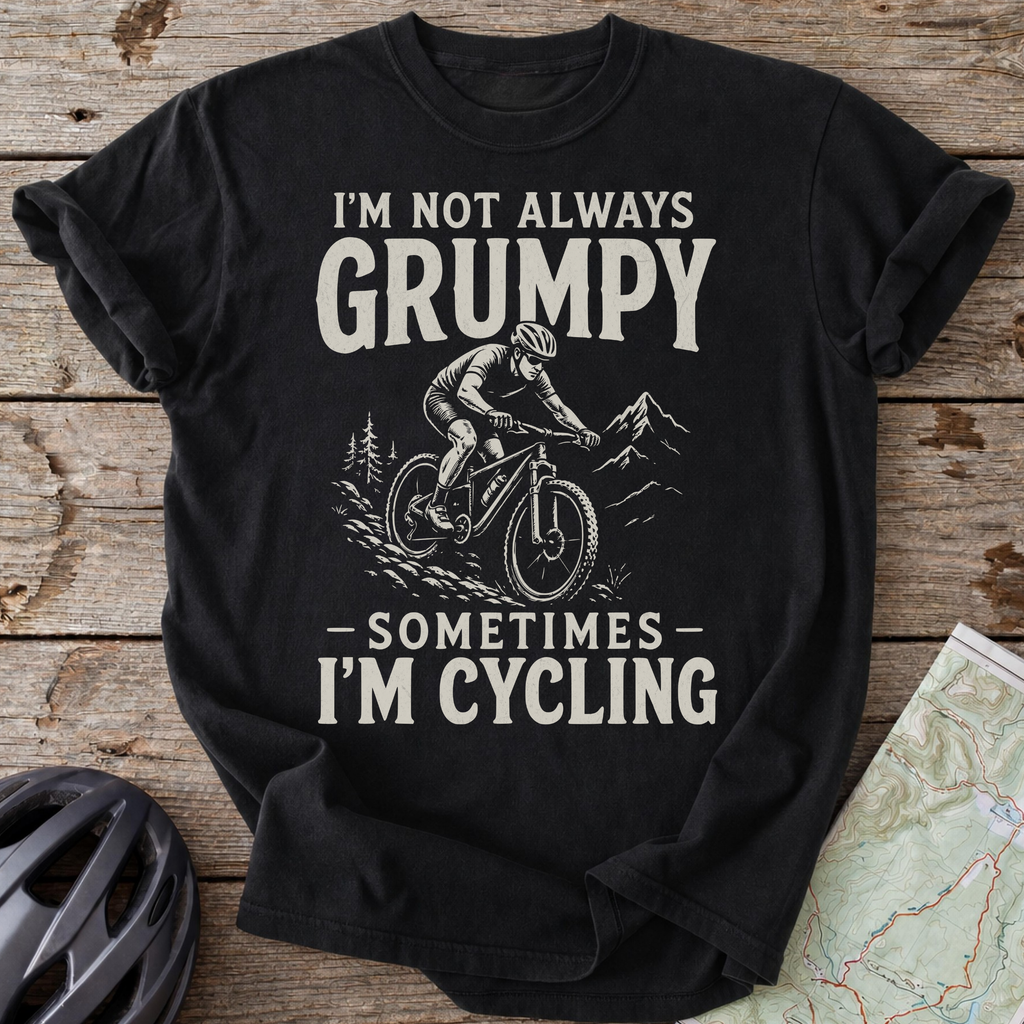 Sometimes I'm Cycling T-shirt
