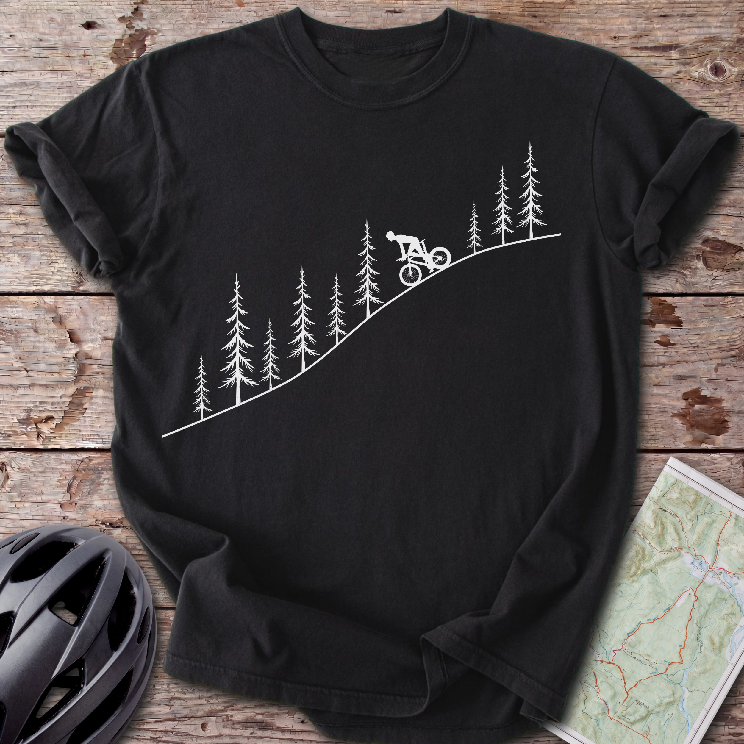 Mountain Downhill Male T-shirt