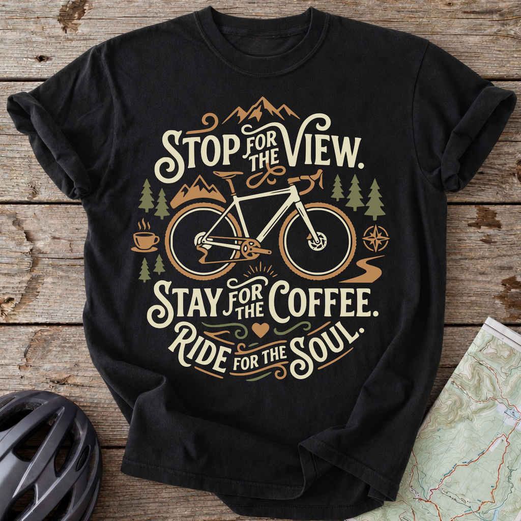 The View And The Coffee T-shirt