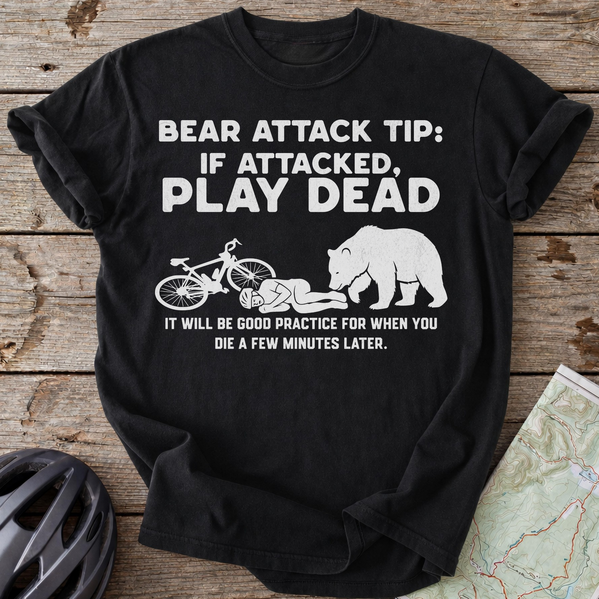 Bear Attack Tip T-shirt