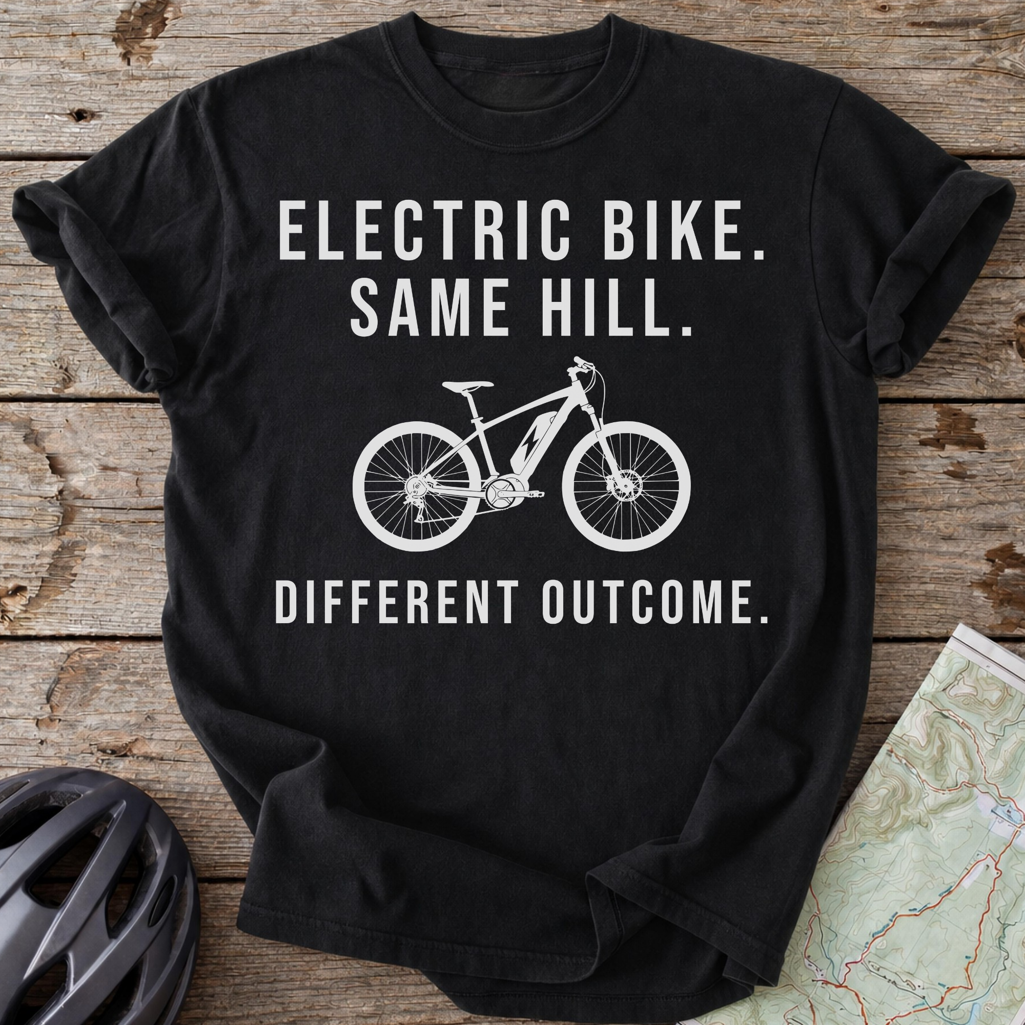 E-Bike Different Outcomes T-shirt