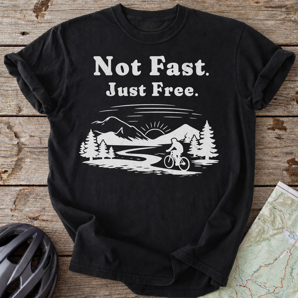 Not Fast Just Free T-shirt