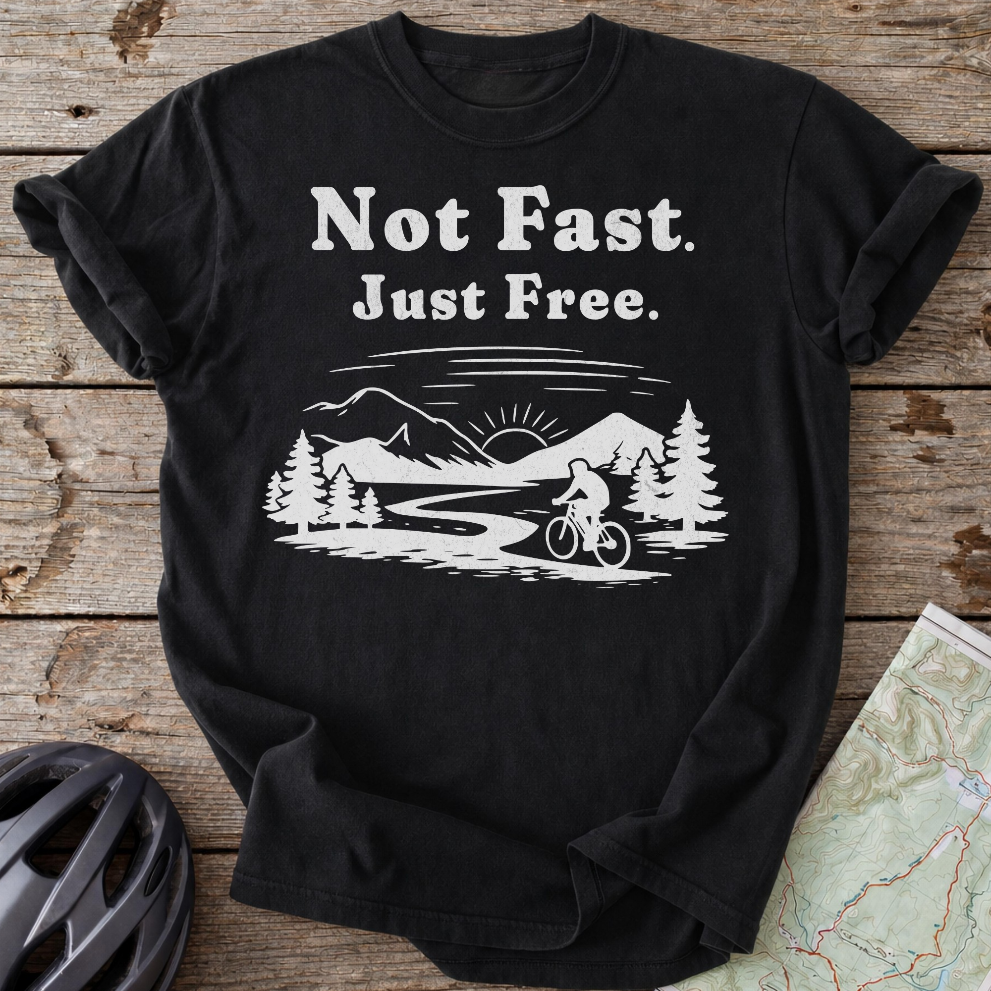 Not Fast Just Free T-shirt