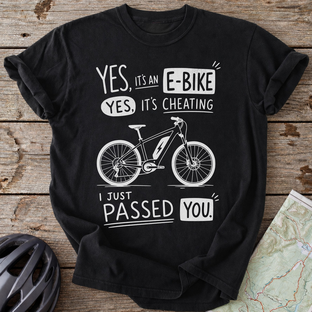 E-Bike Cheating T-Shirt