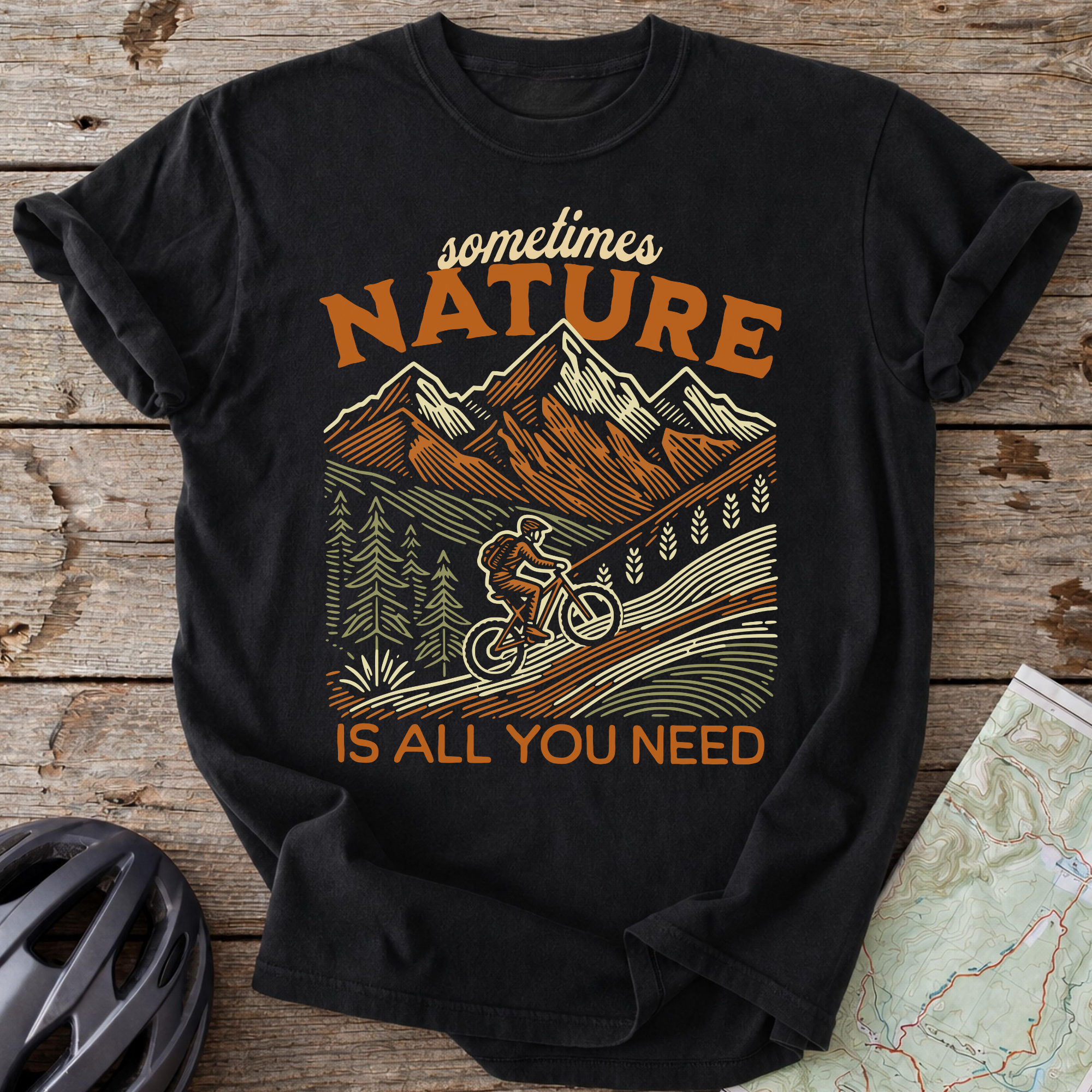Nature Is All You Need T-shirt