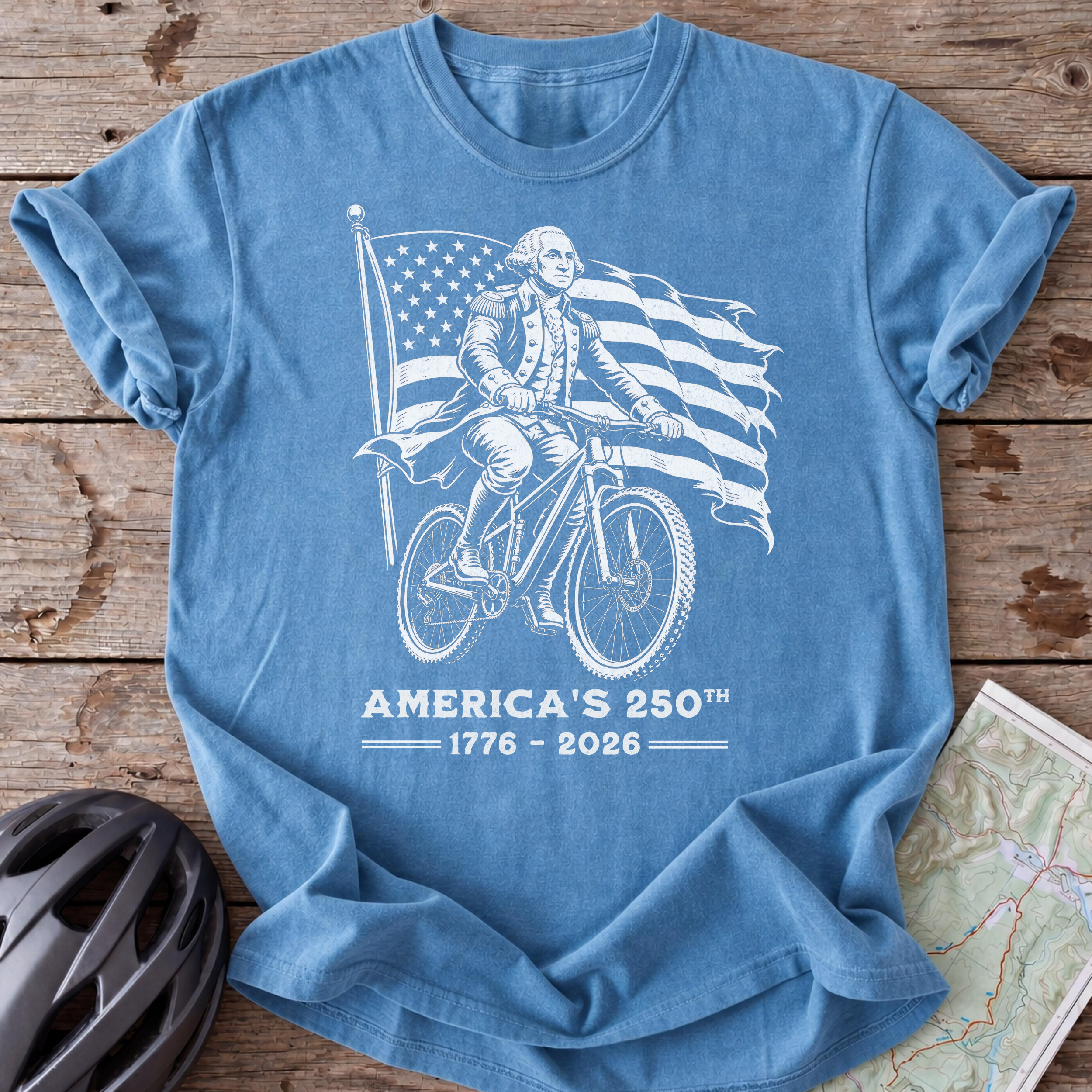 250th George MTB T-shirt