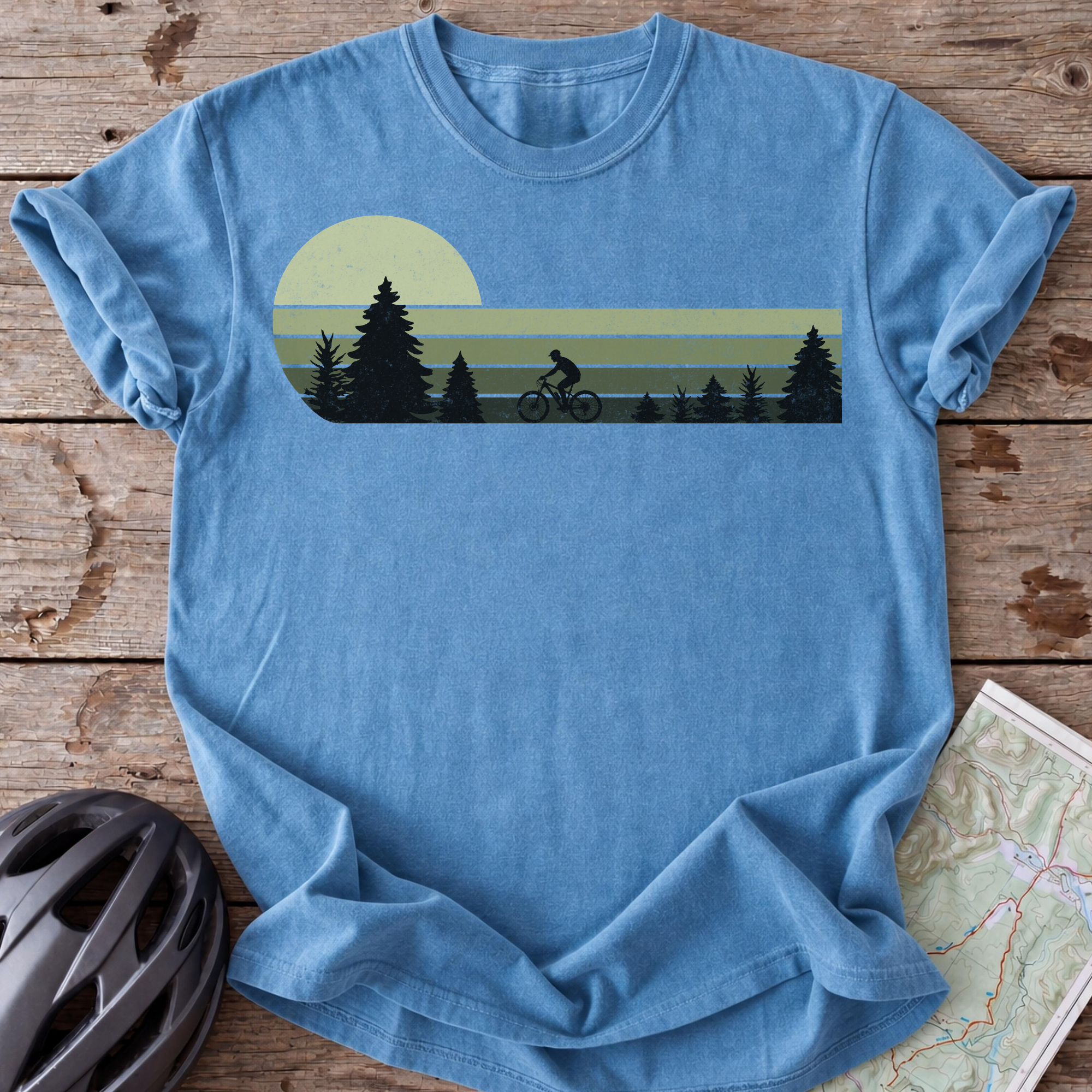 Vintage Green Explorer T-shirt