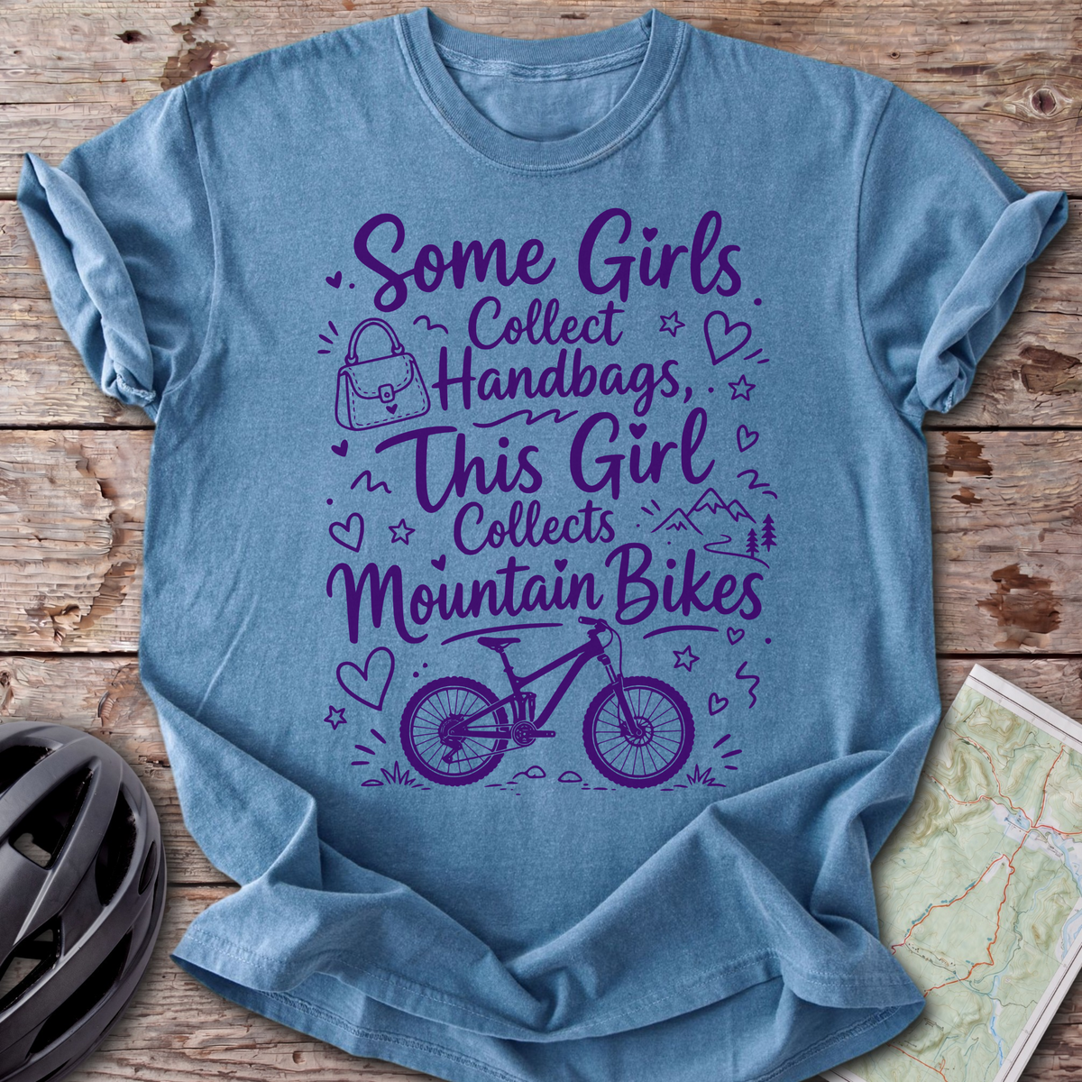 This Girl Collects MTBs T-shirt
