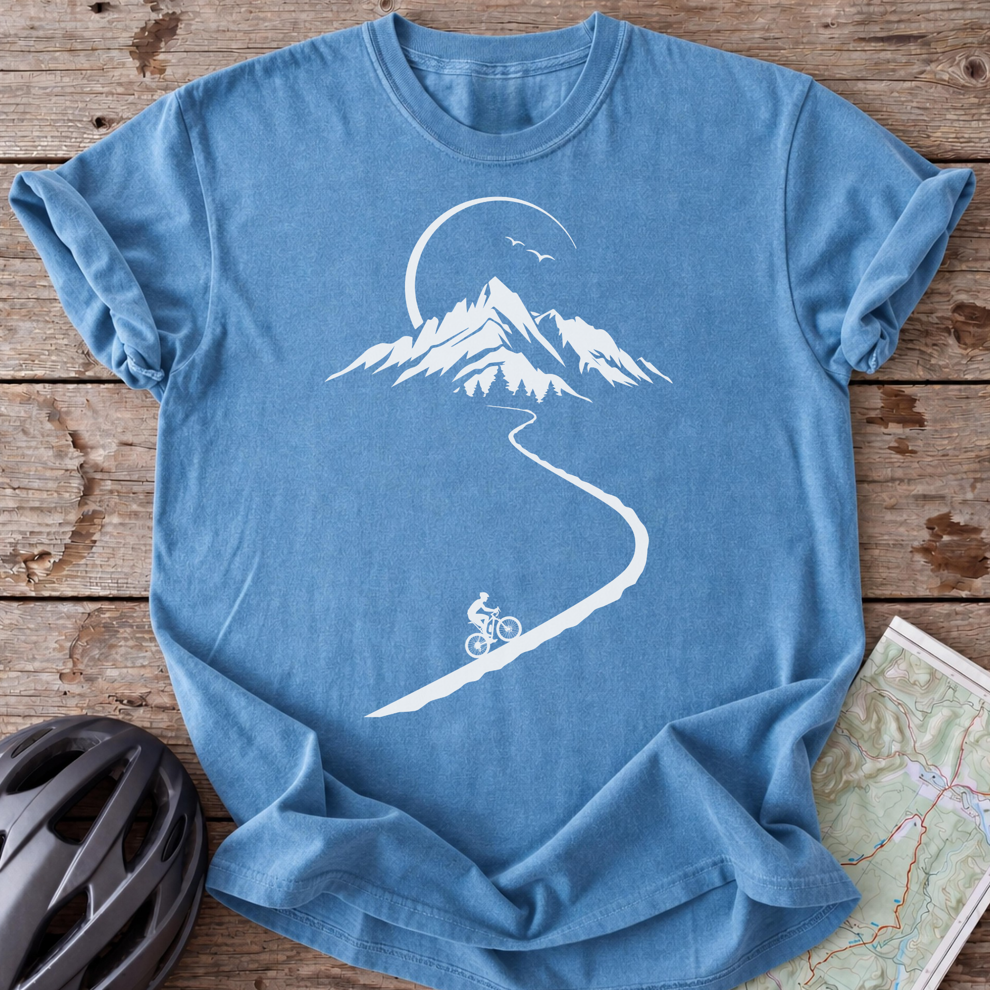 Midnight Mountain Line T-shirt