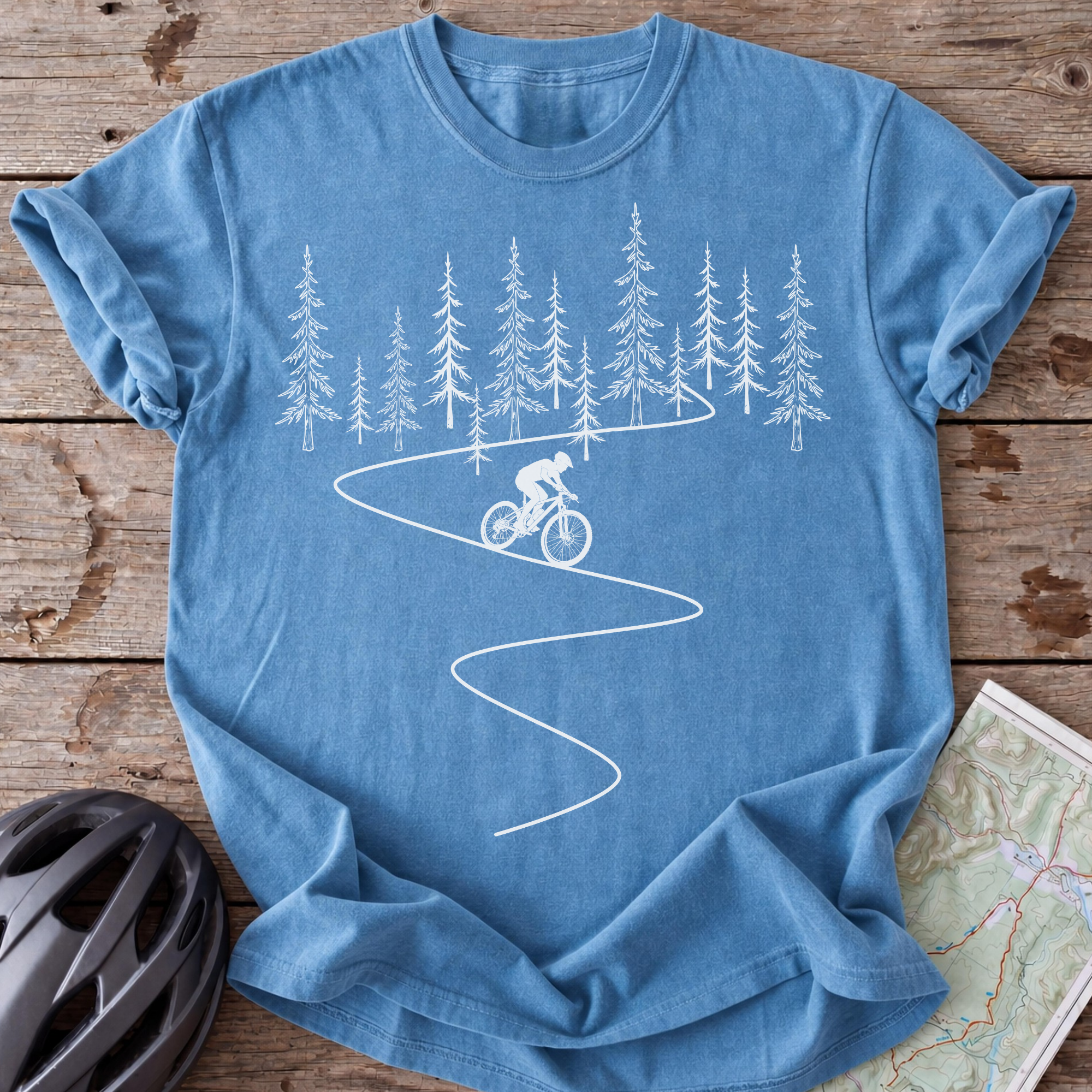 Forest Line Cycling T-shirt