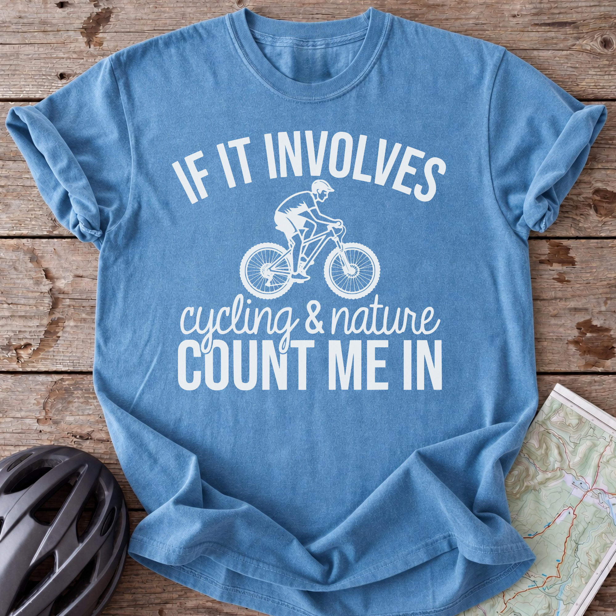 Cycling And Nature T-shirt
