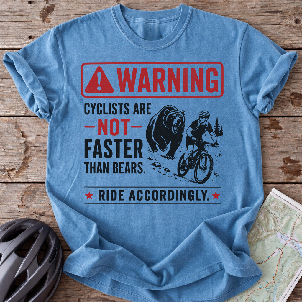 Not Faster Than Bears T-shirt