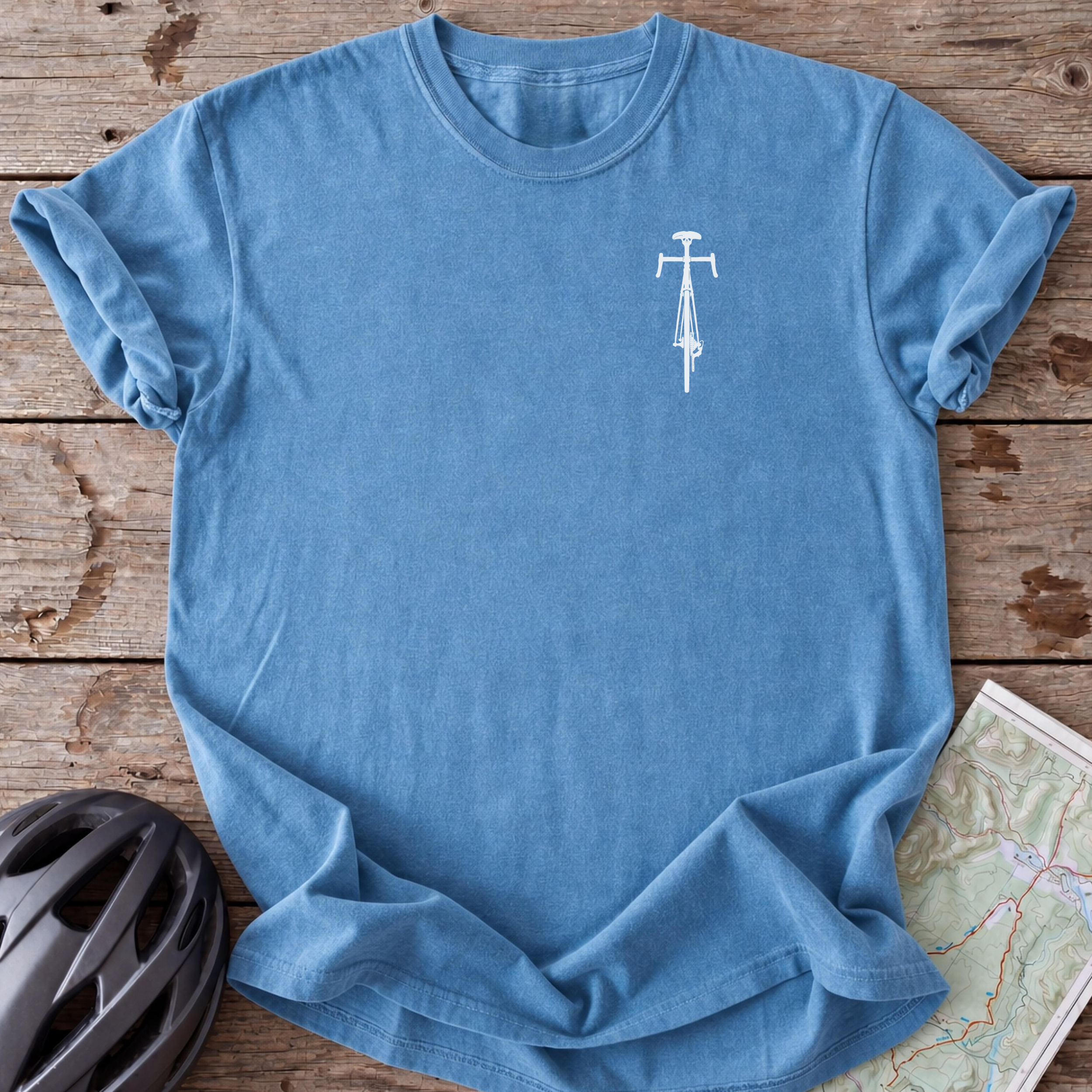 Road Bike Pocket T-shirt