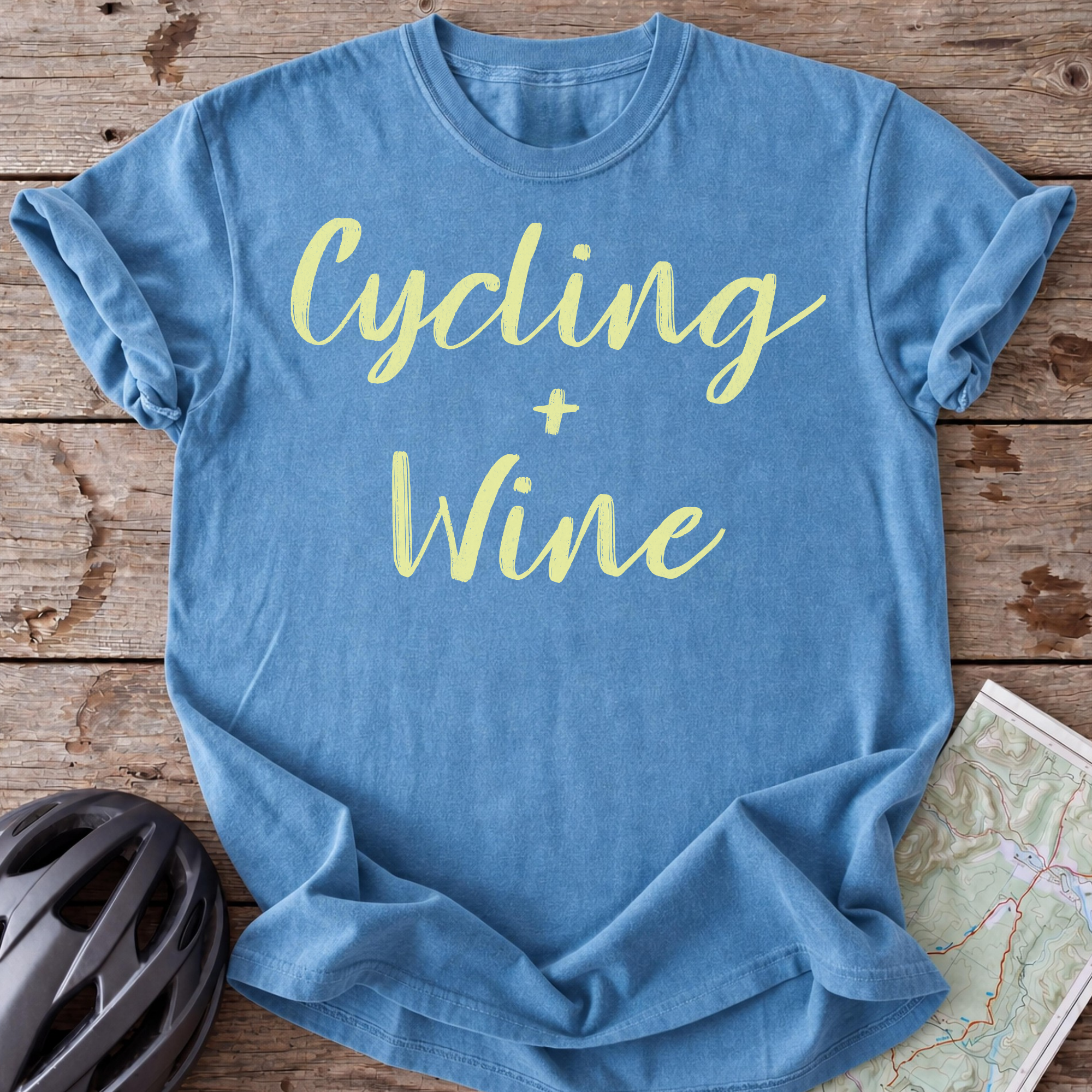 Cycling + Wine T-shirt