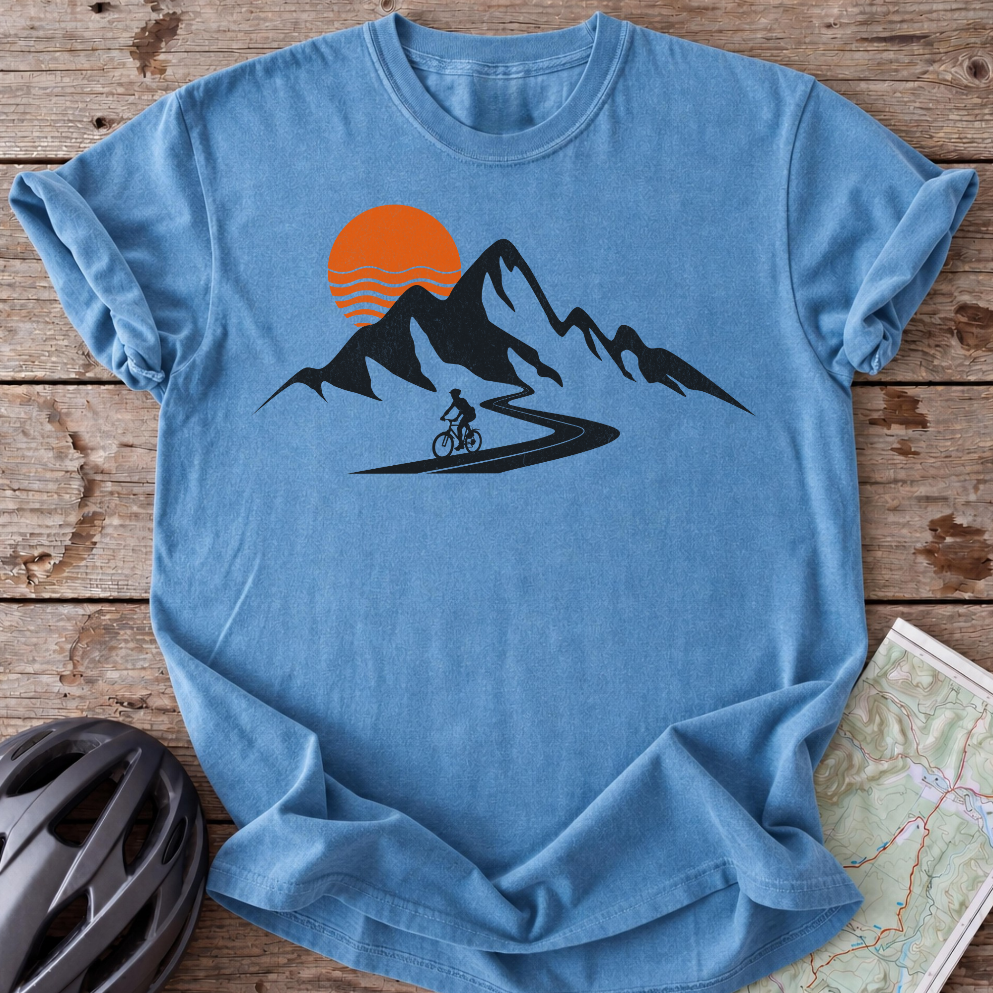 Sunset Cruiser Cycling T-shirt