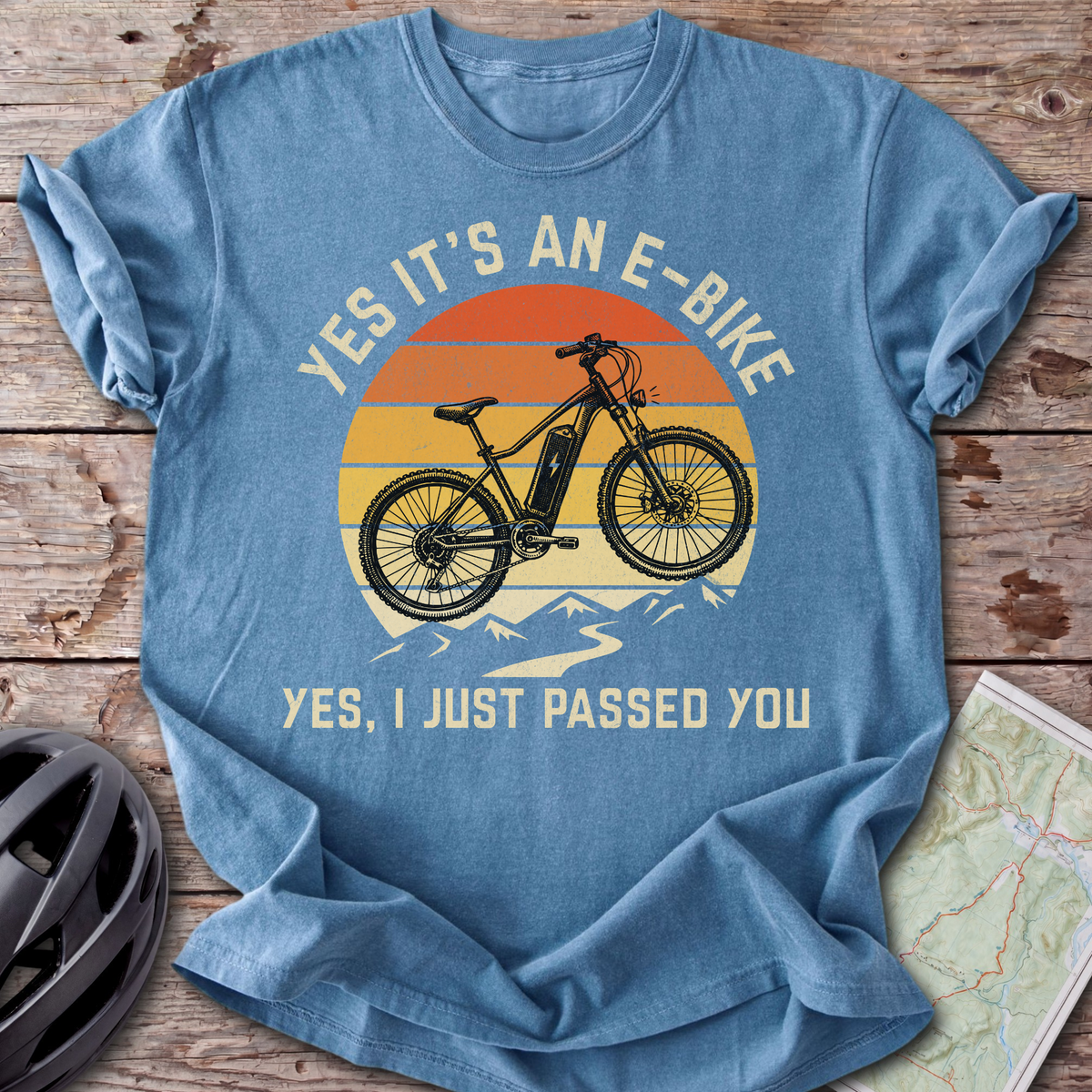 Vintage E-Bike Cheating T-shirt