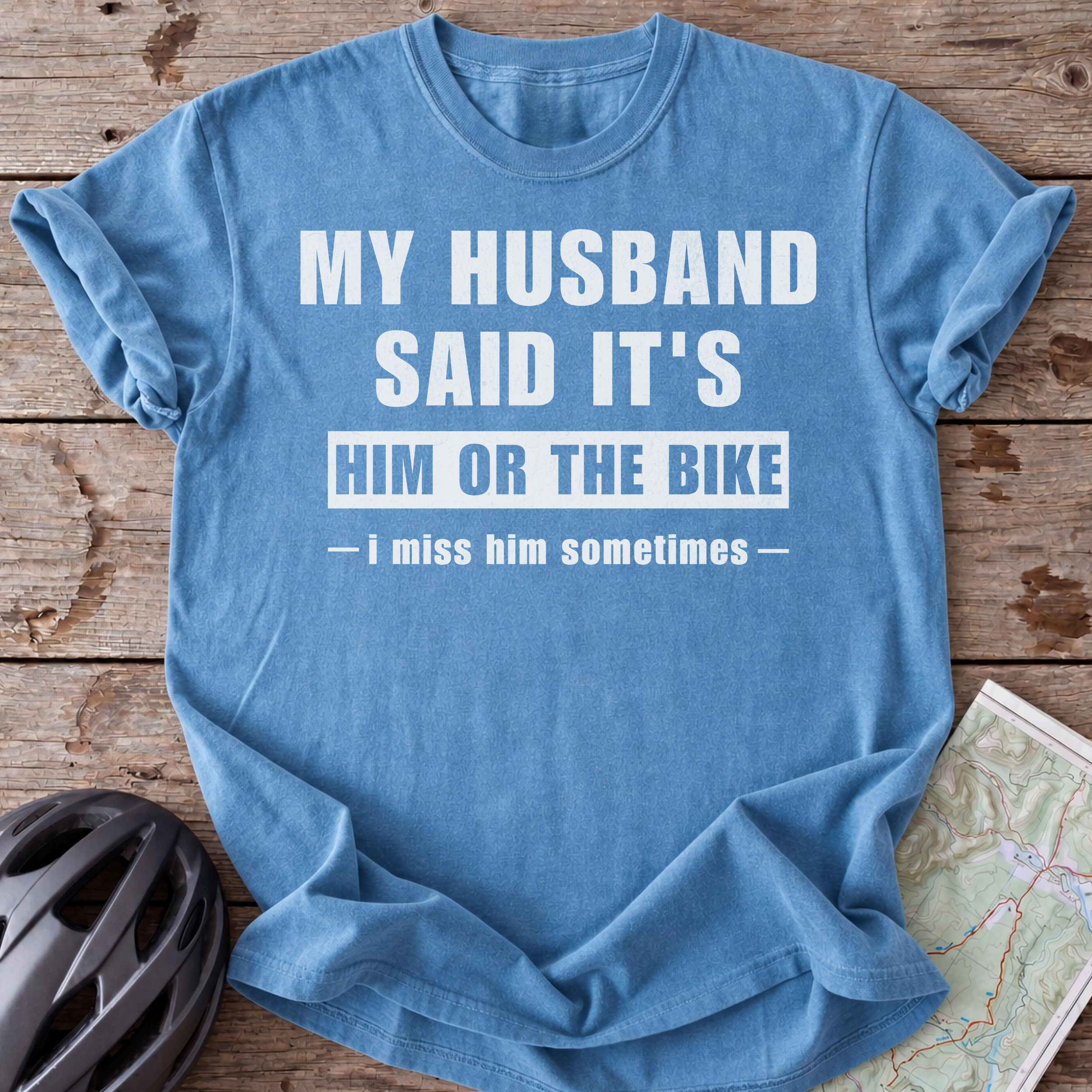 Husband Or Bike T-shirt