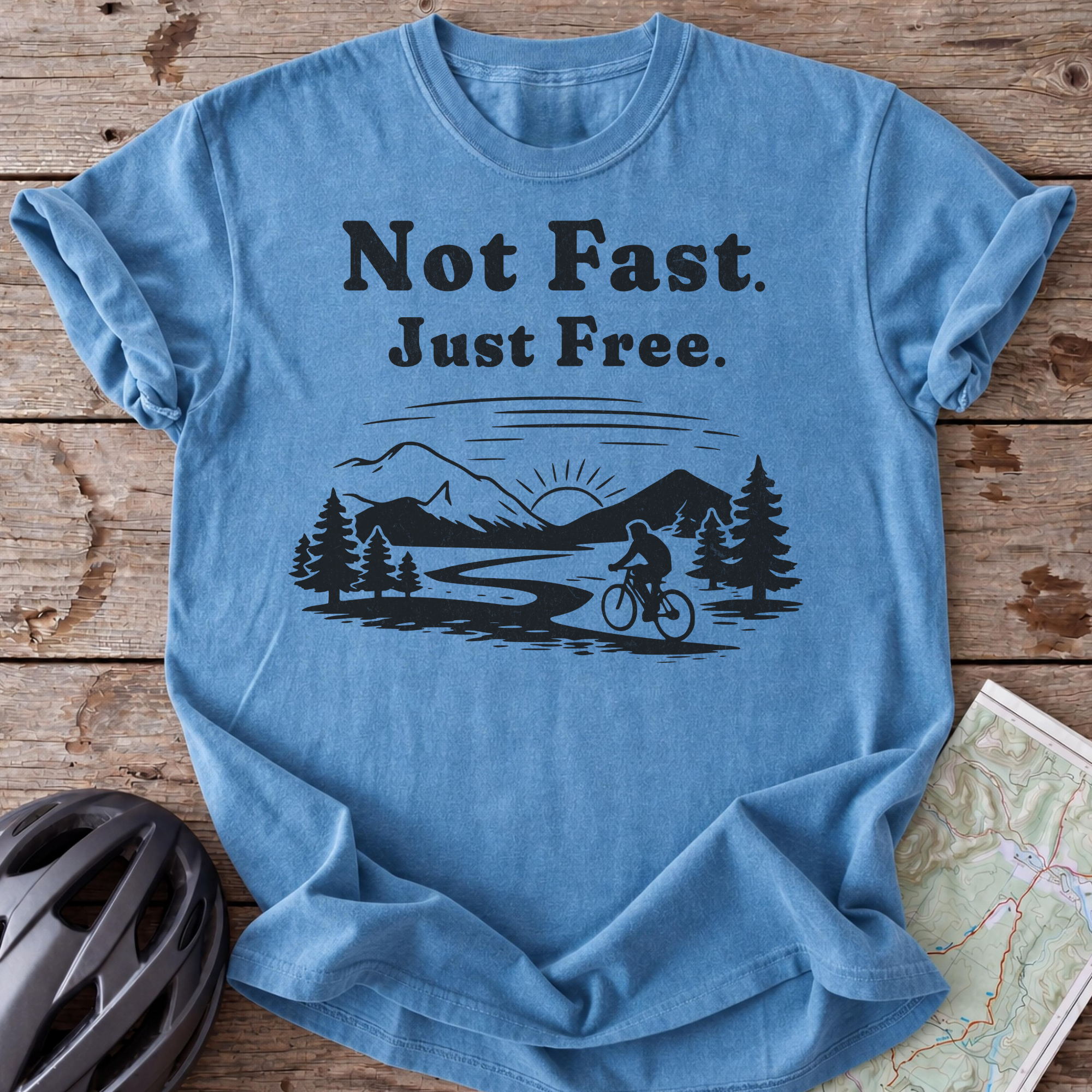 Not Fast Just Free T-shirt