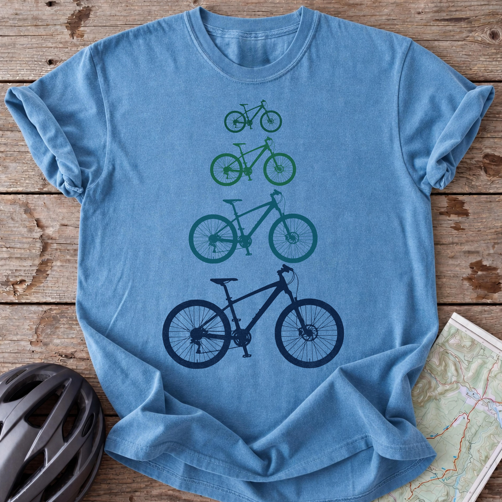Classic MTB In Blue T-shirt