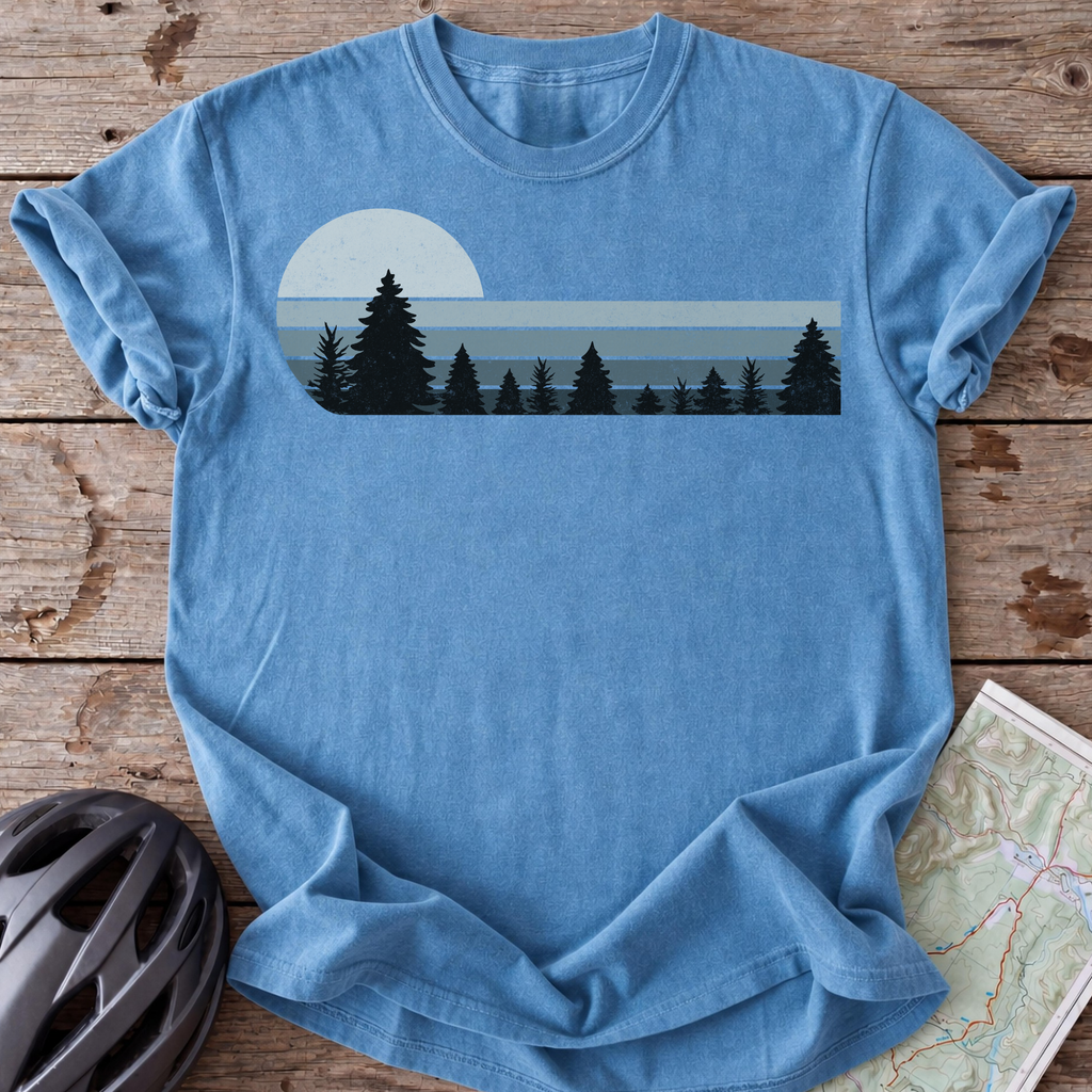 Vintage Blue Forrest T-shirt