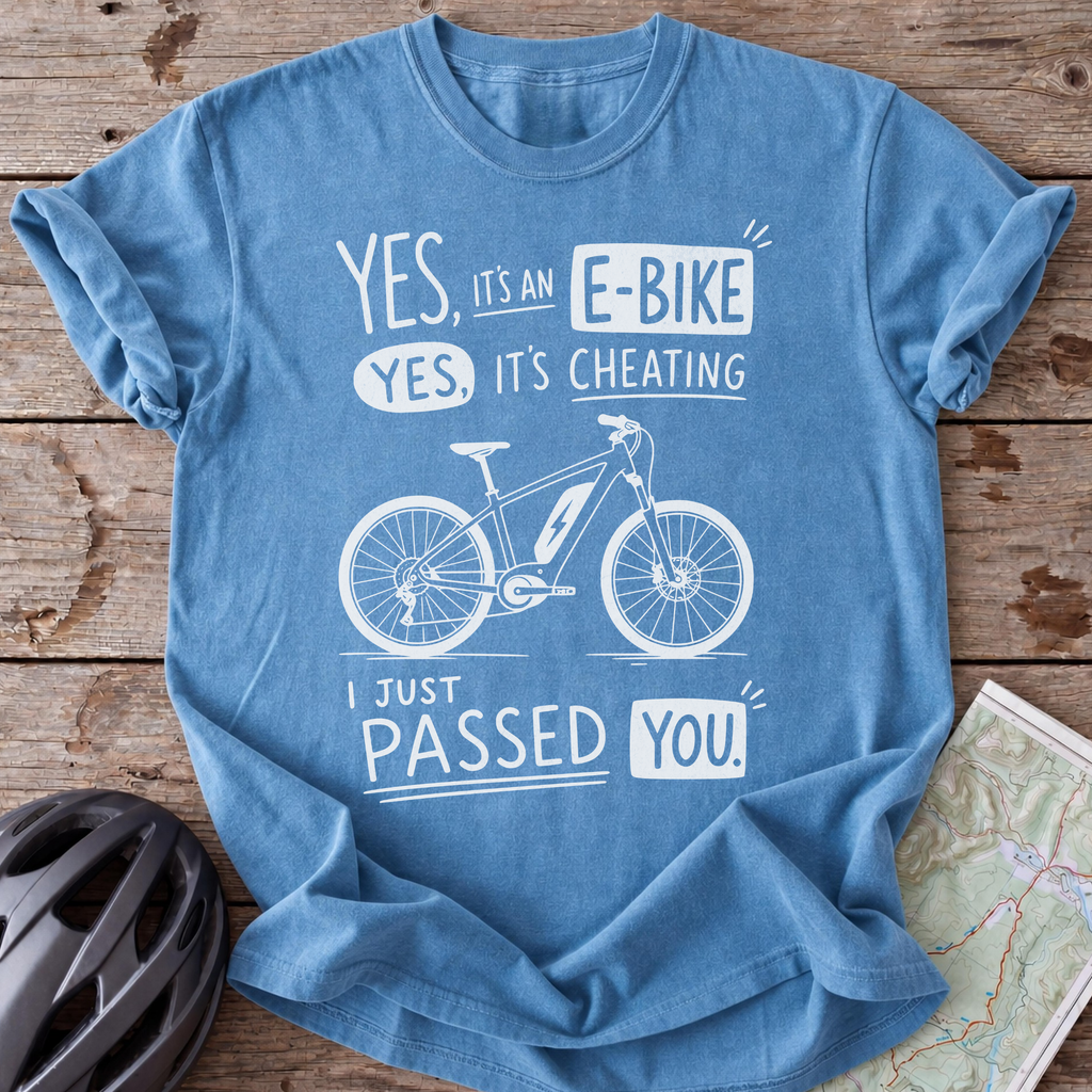 E-Bike Cheating T-Shirt