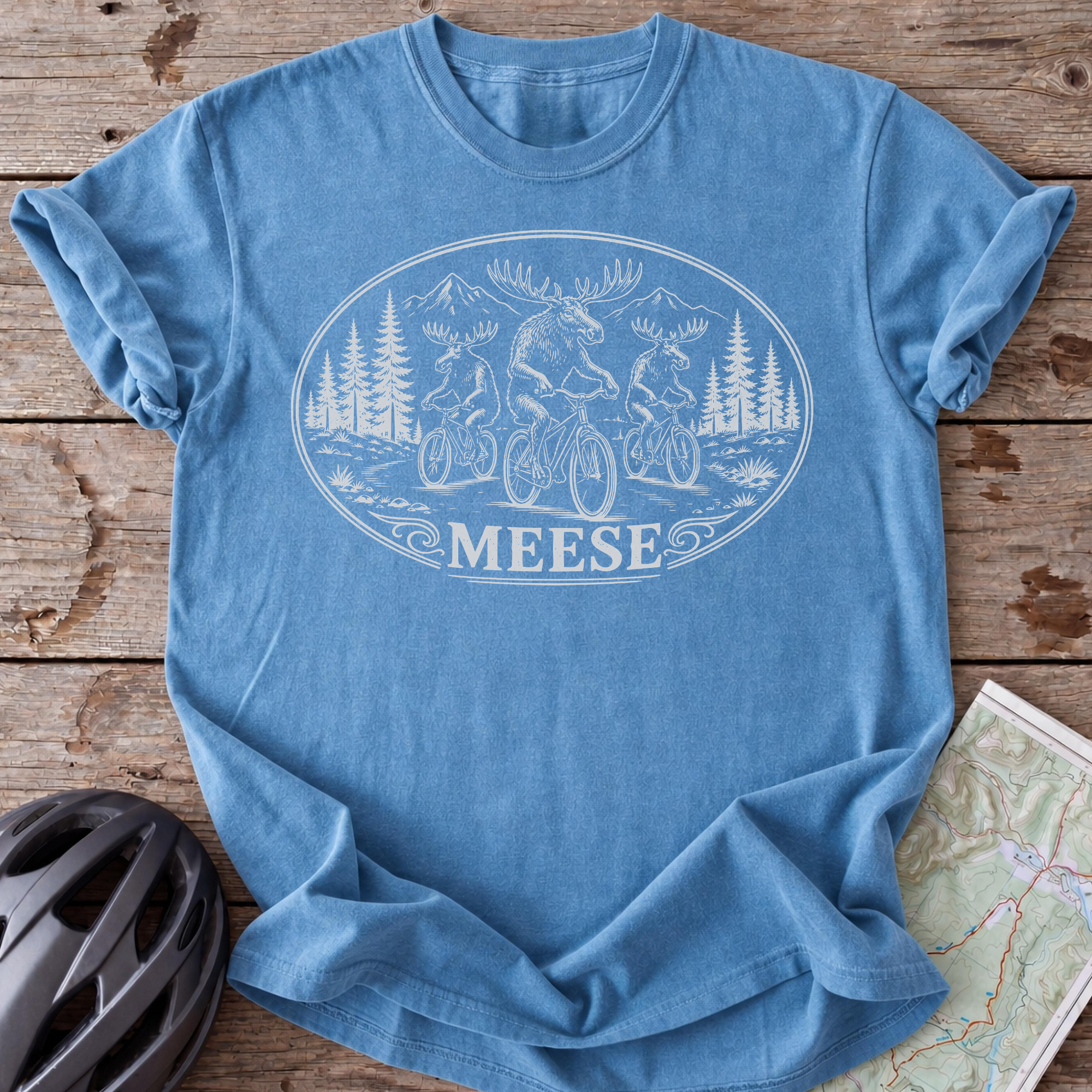 Meese On Wheels T-shirt