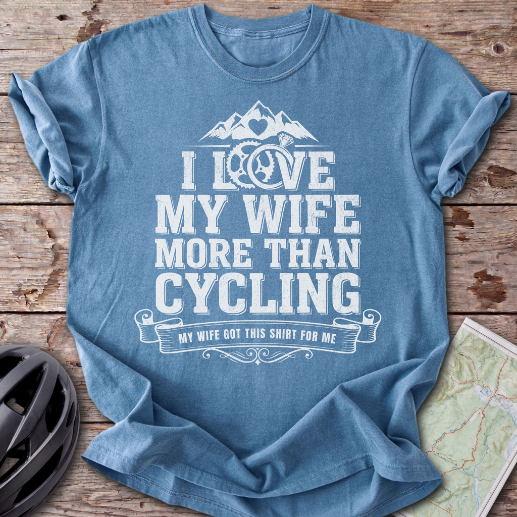 Wife VS Cycling T-shirt