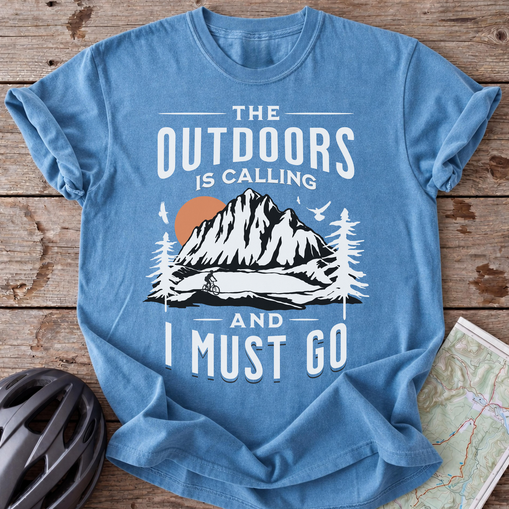 The Outdoors Is Calling T-shirt