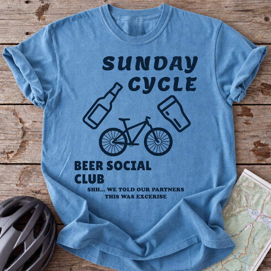 Sunday Beer Cycle T-shirt