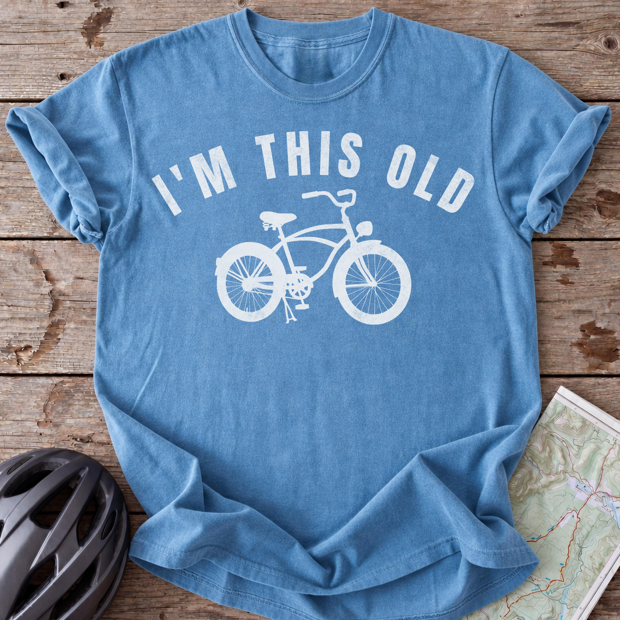 I'm This Old, Classic Bike T-shirt