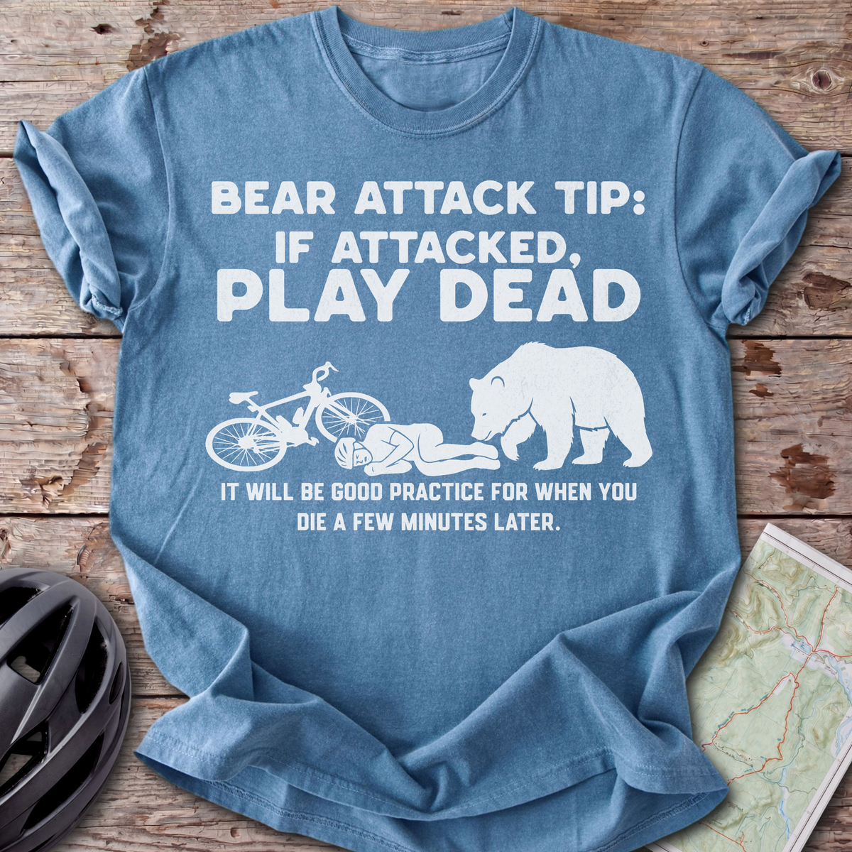 Bear Attack Tip T-shirt
