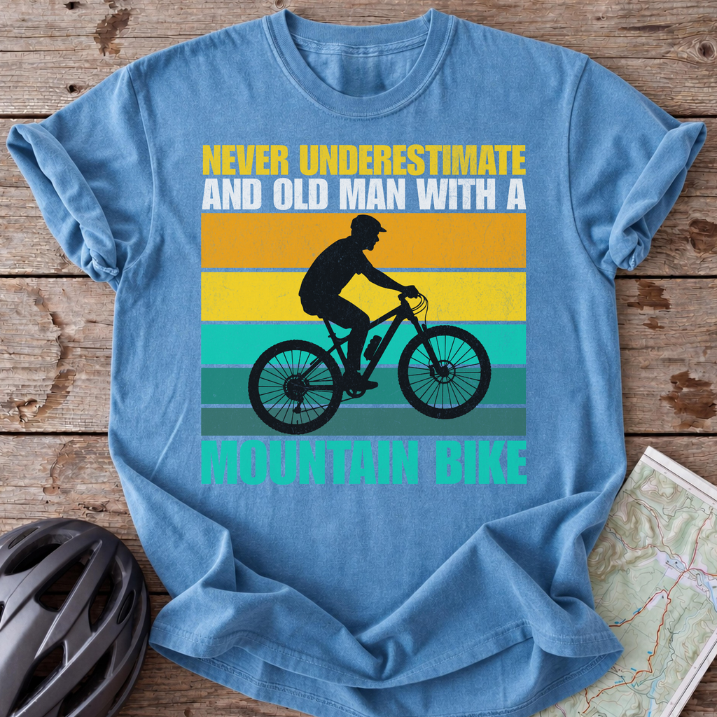 Old Man On A MTB T-Shirt
