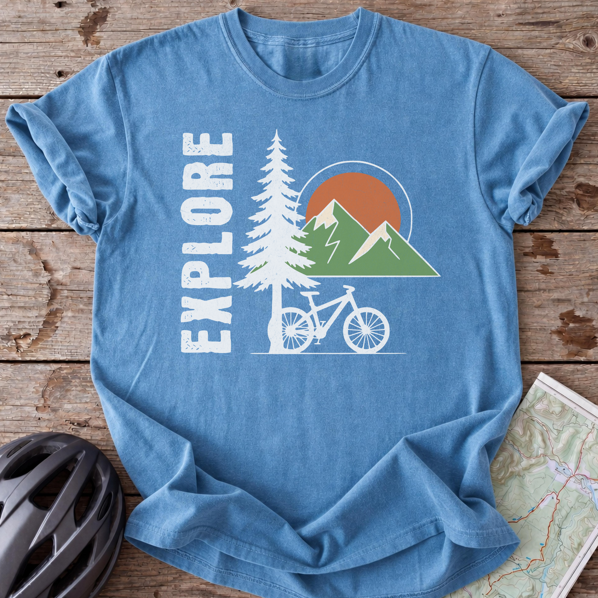 MTB Tree Leaner T-shirt