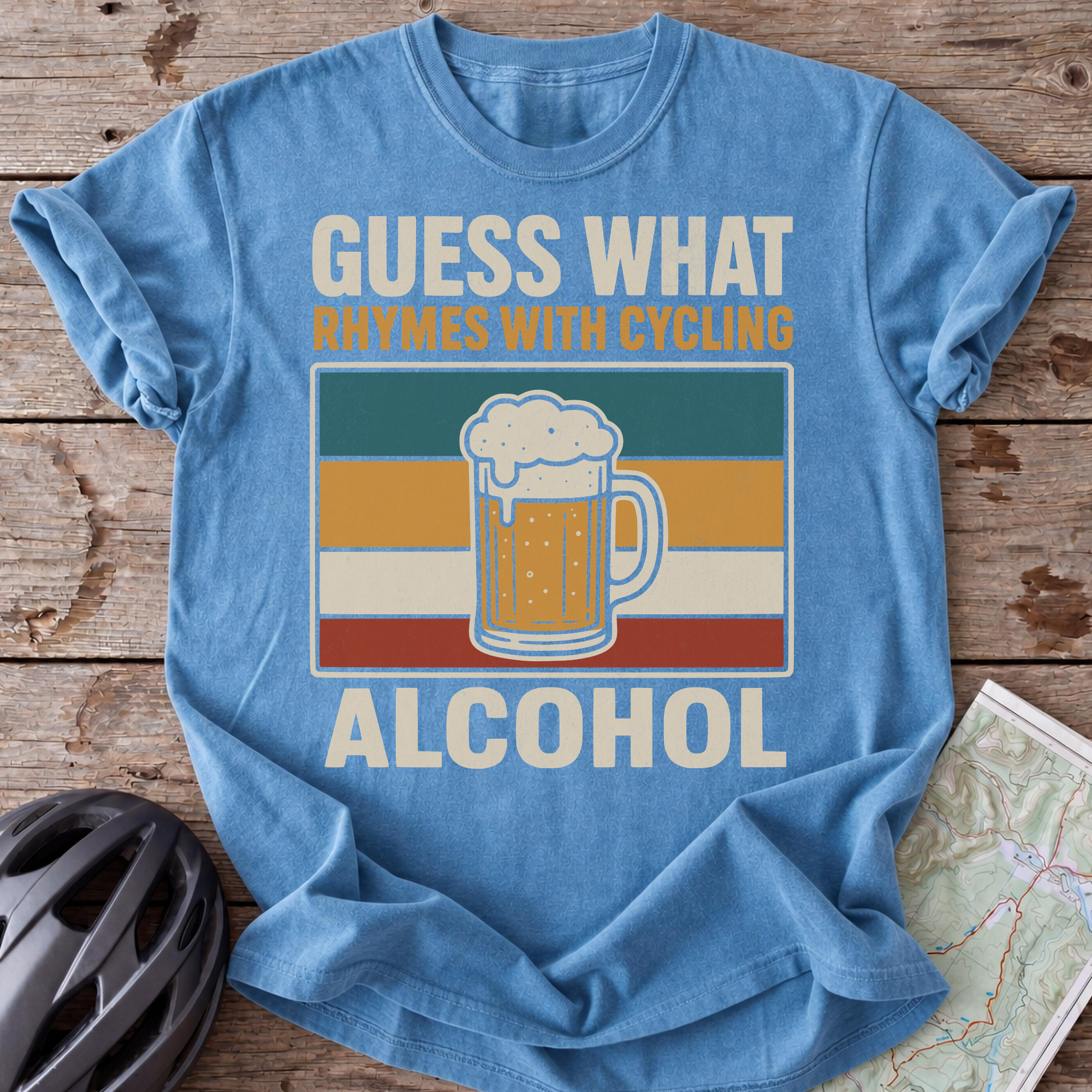 What Rhymes With Cycling T-shirt