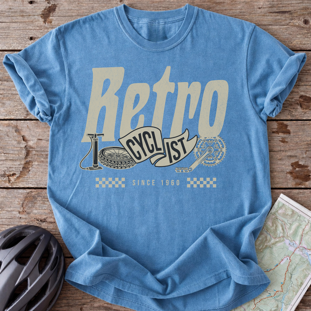 Retro Cyclist T-shirt