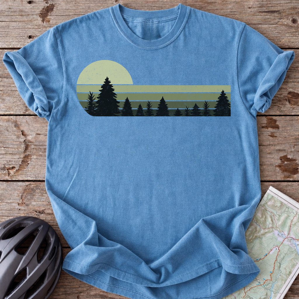 Vintage Green Forrest T-shirt