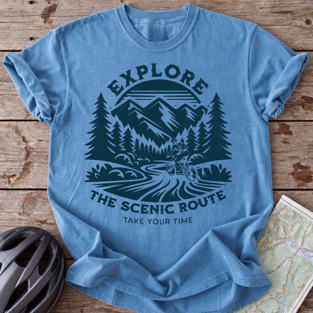 Explore The Scenic Route T-shirt
