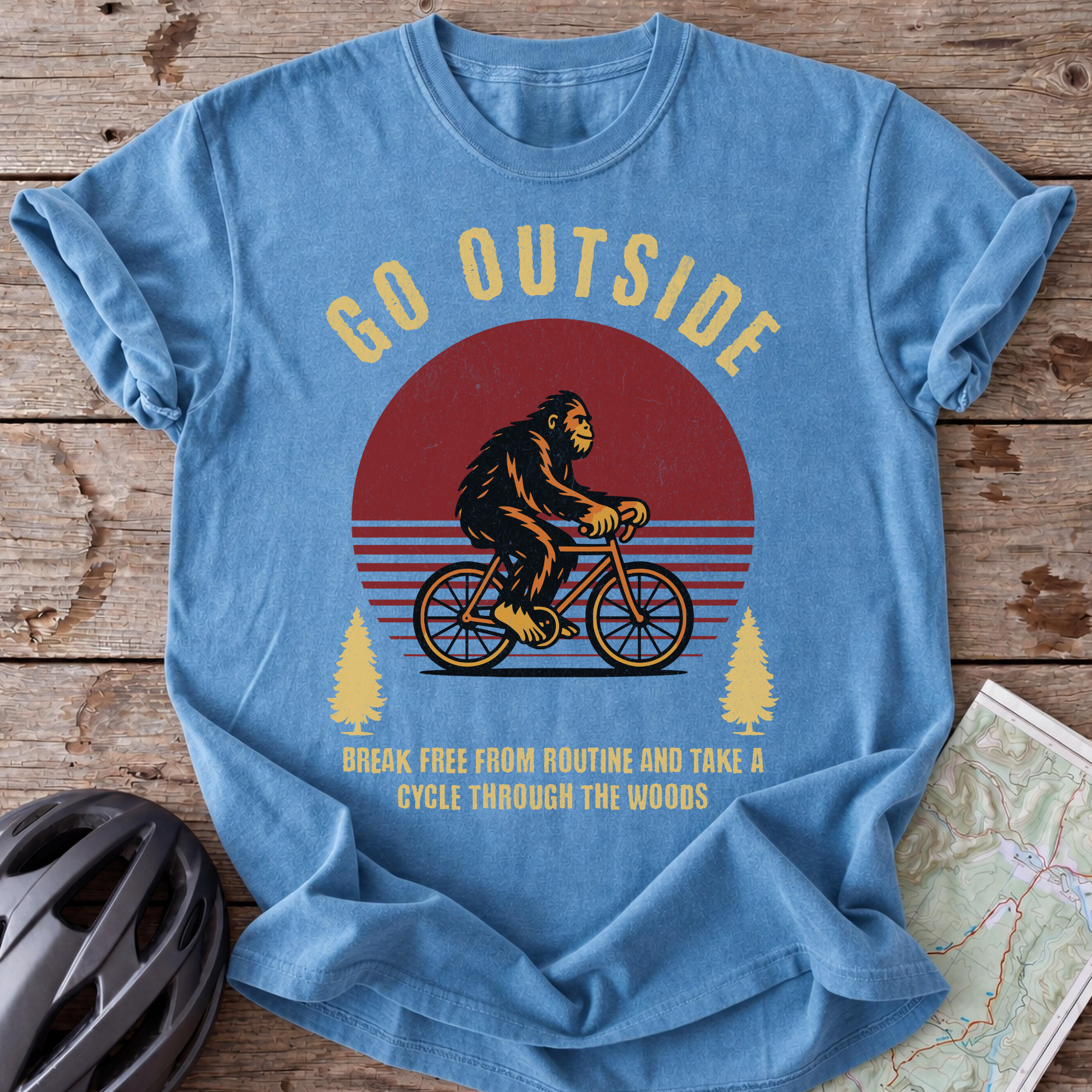 Go Outside And Cycle T-shirt