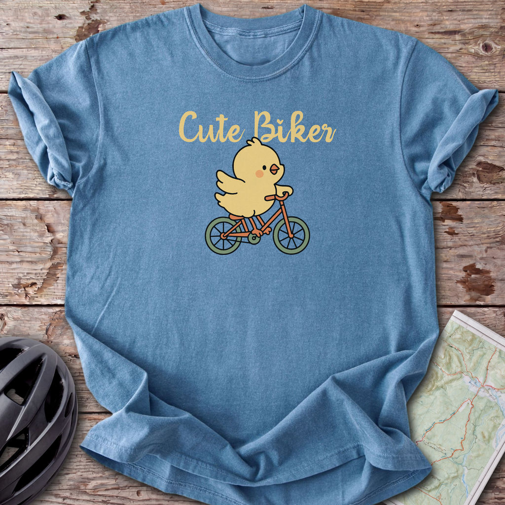 Cute Biker Chick T-shirt