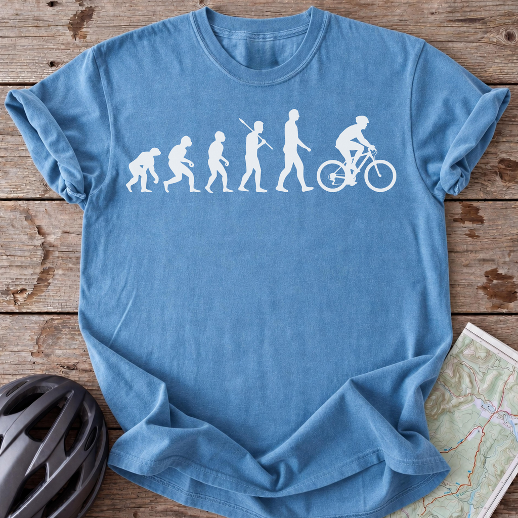 Evolution of a Cyclist T-shirt