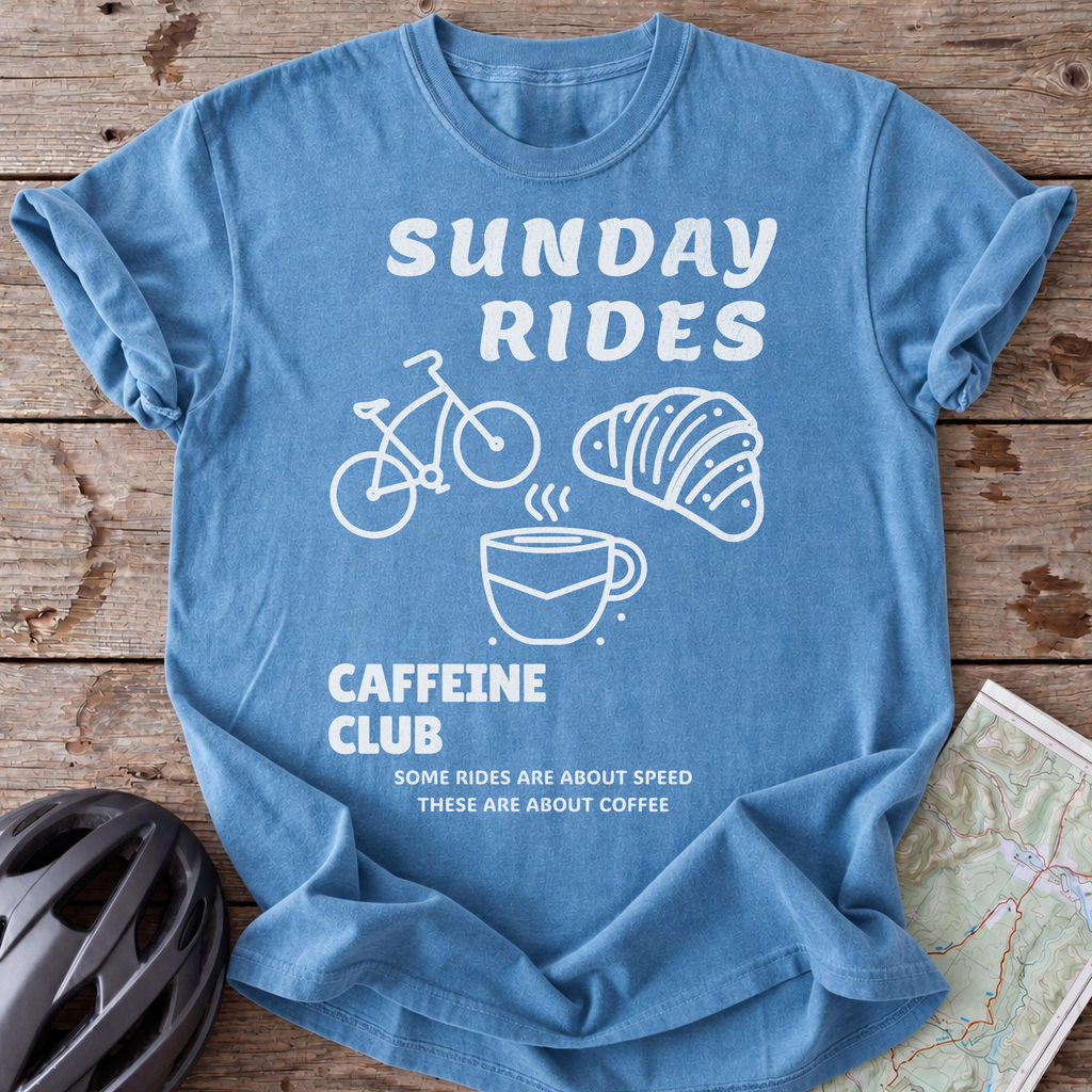 Sunday Rides Coffee Club T-shirt