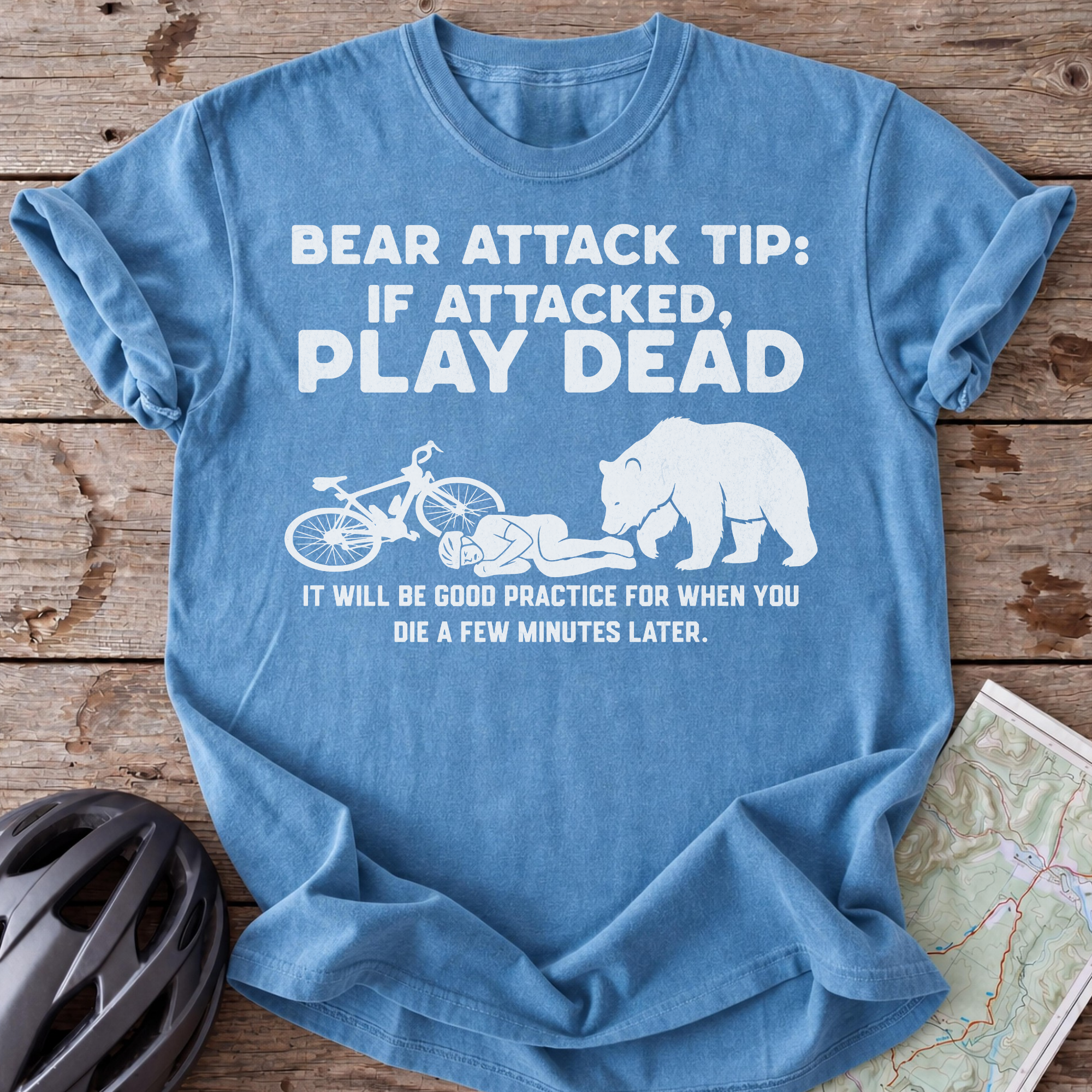 Bear Attack Tip T-shirt