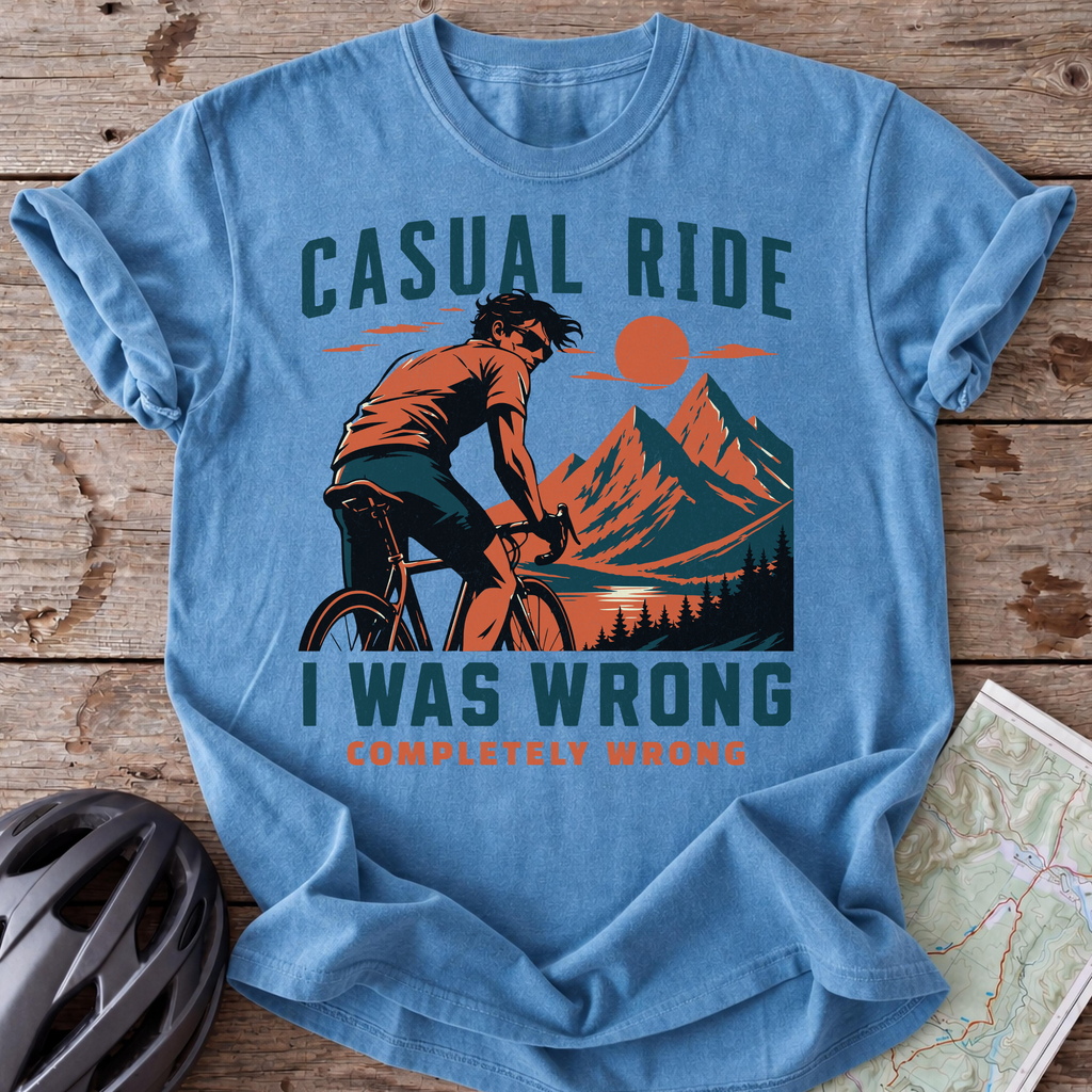 Sunset Casual Ride T-shirt