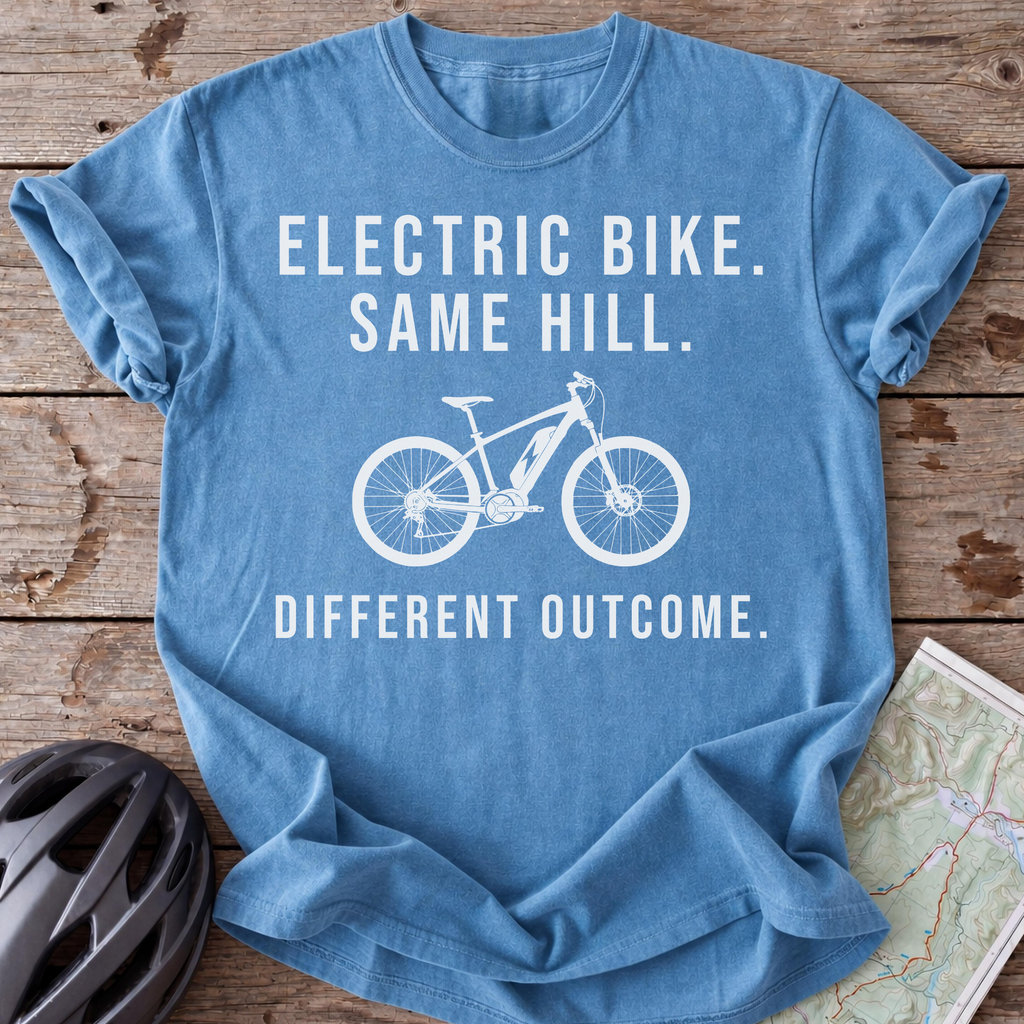 E-Bike Different Outcomes T-shirt