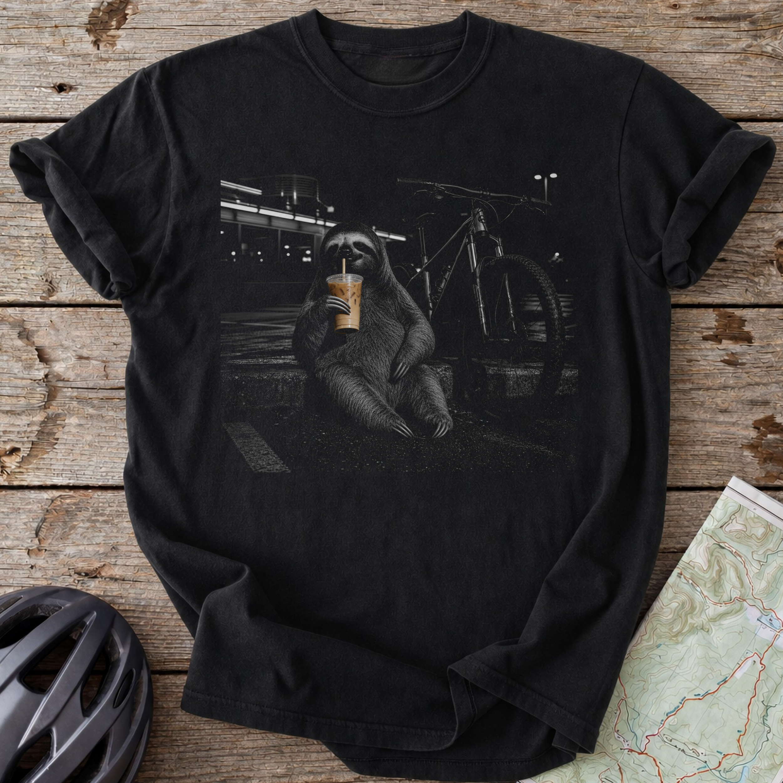 Diner Sloth T-shirt