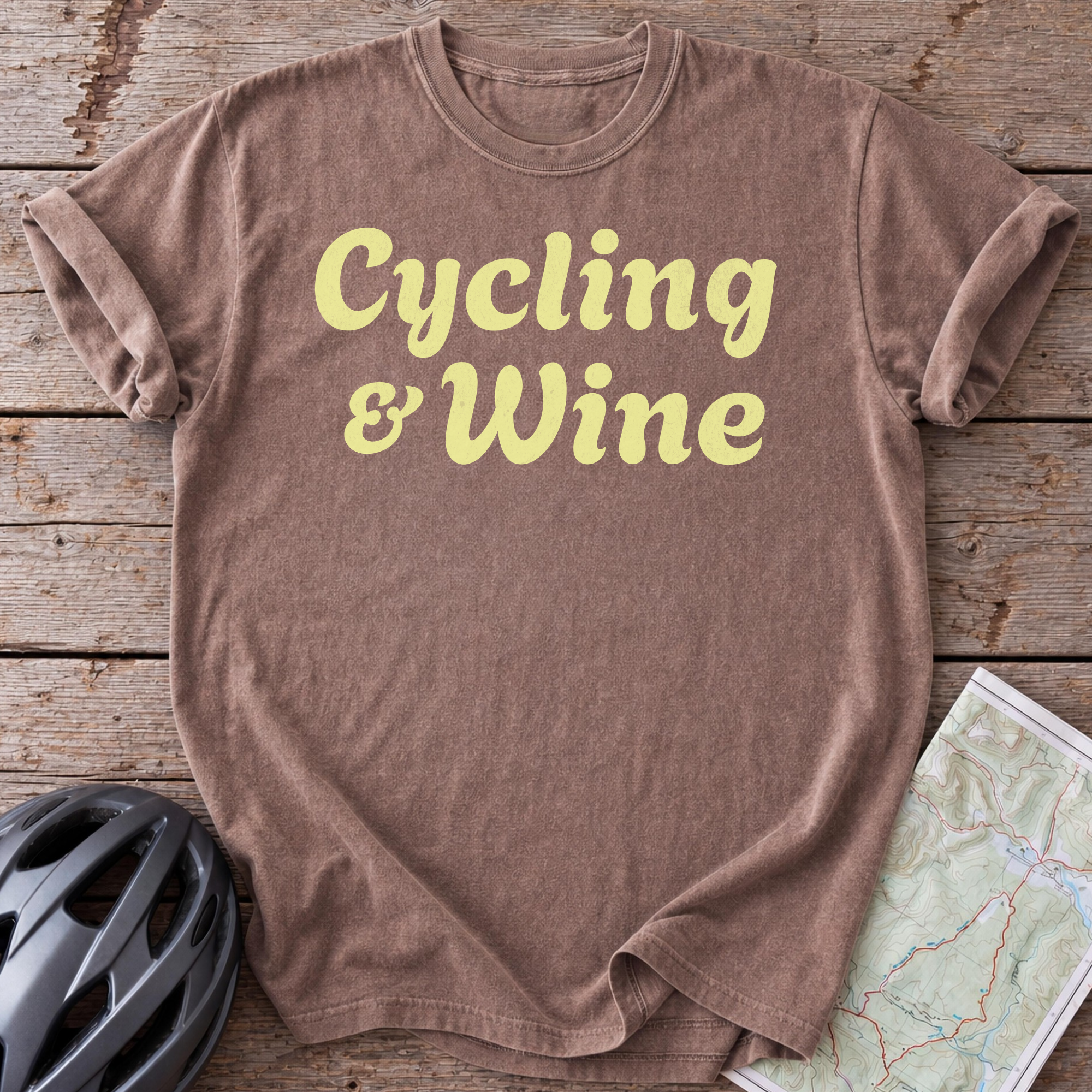 Cycling & Wine T-shirt
